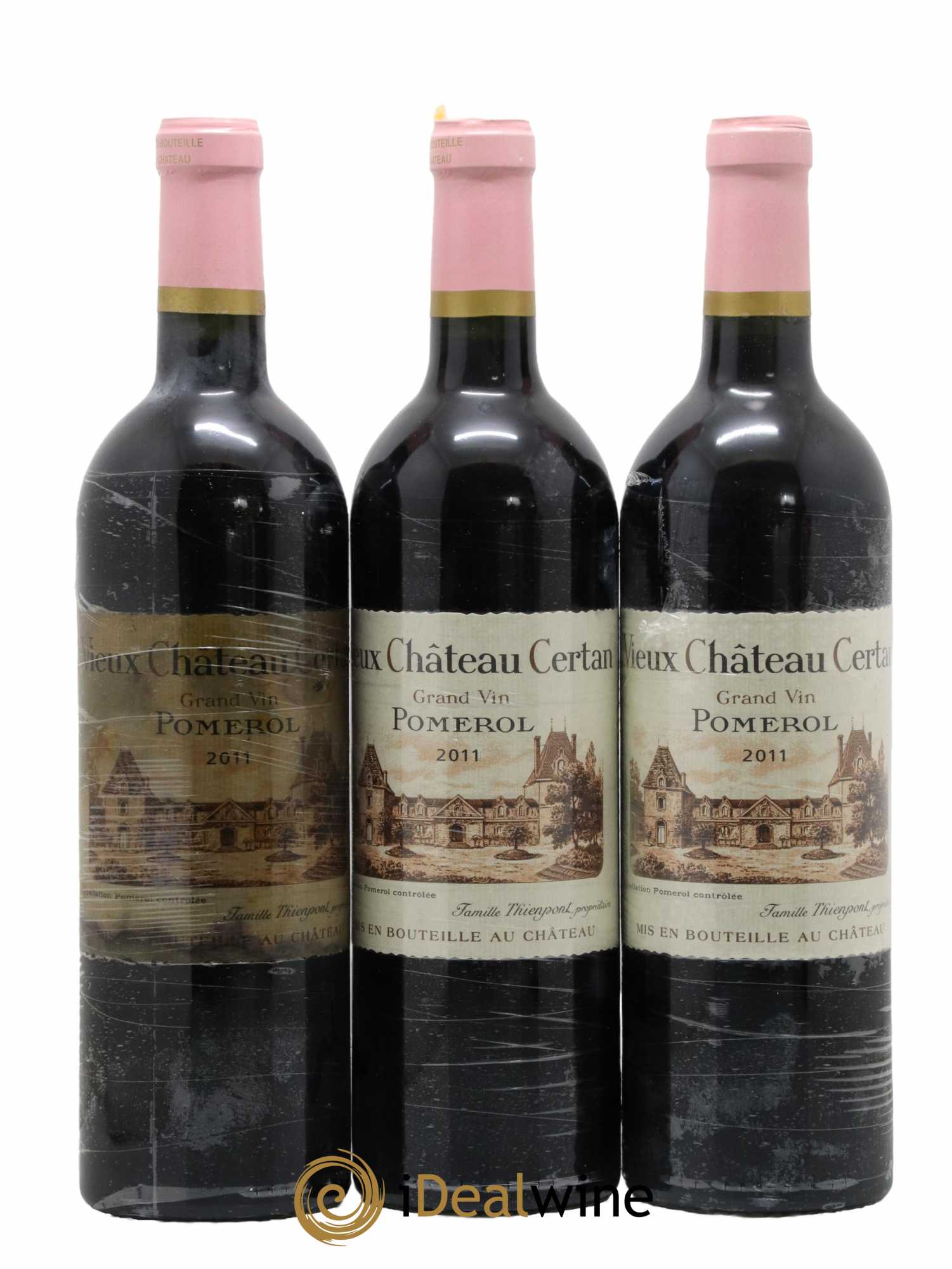Vieux Château Certan 2011 - Lot de 3 bouteilles - 0