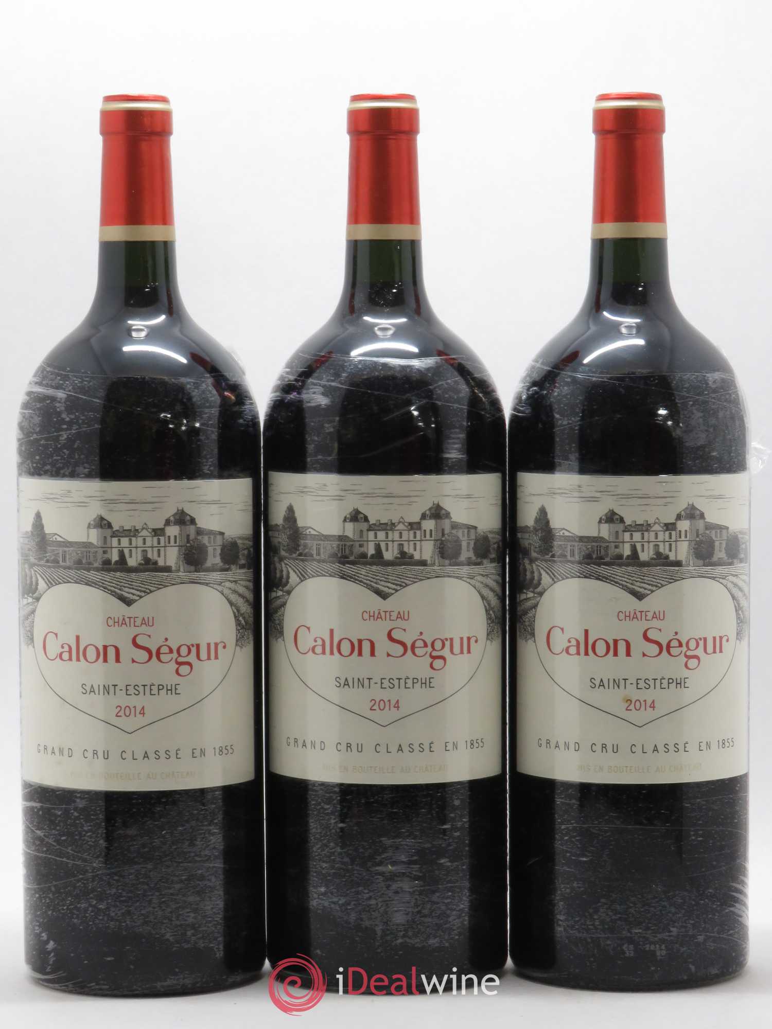Château Calon Ségur 3ème Grand Cru Classé 2014 - Lot de 3 magnums - 0