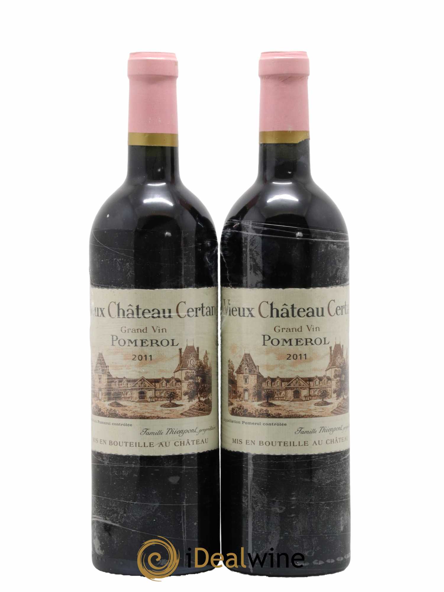 Vieux Château Certan 2011 - Lot de 2 bouteilles - 0