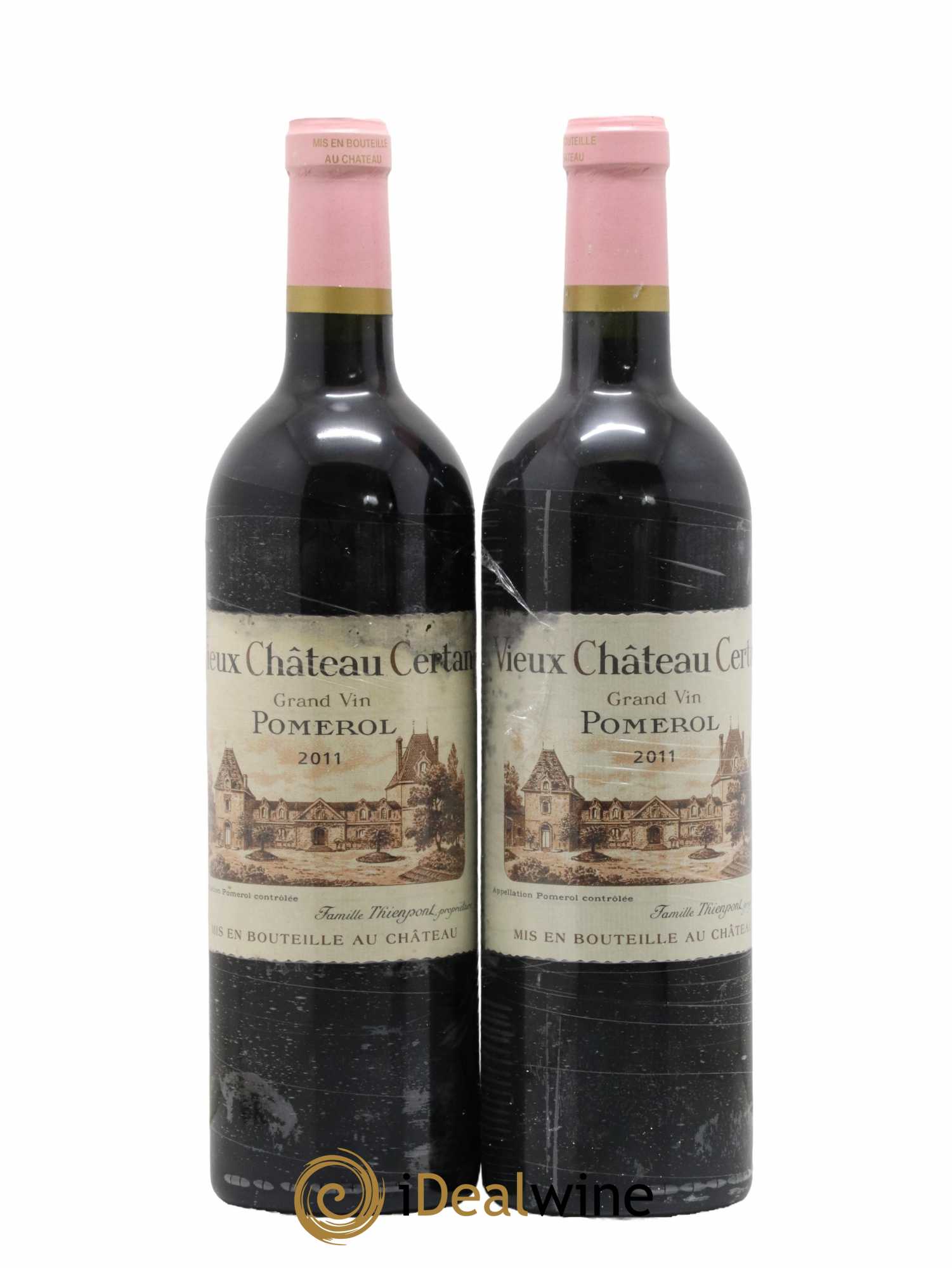 Vieux Château Certan 2011 - Lot de 2 bouteilles - 0