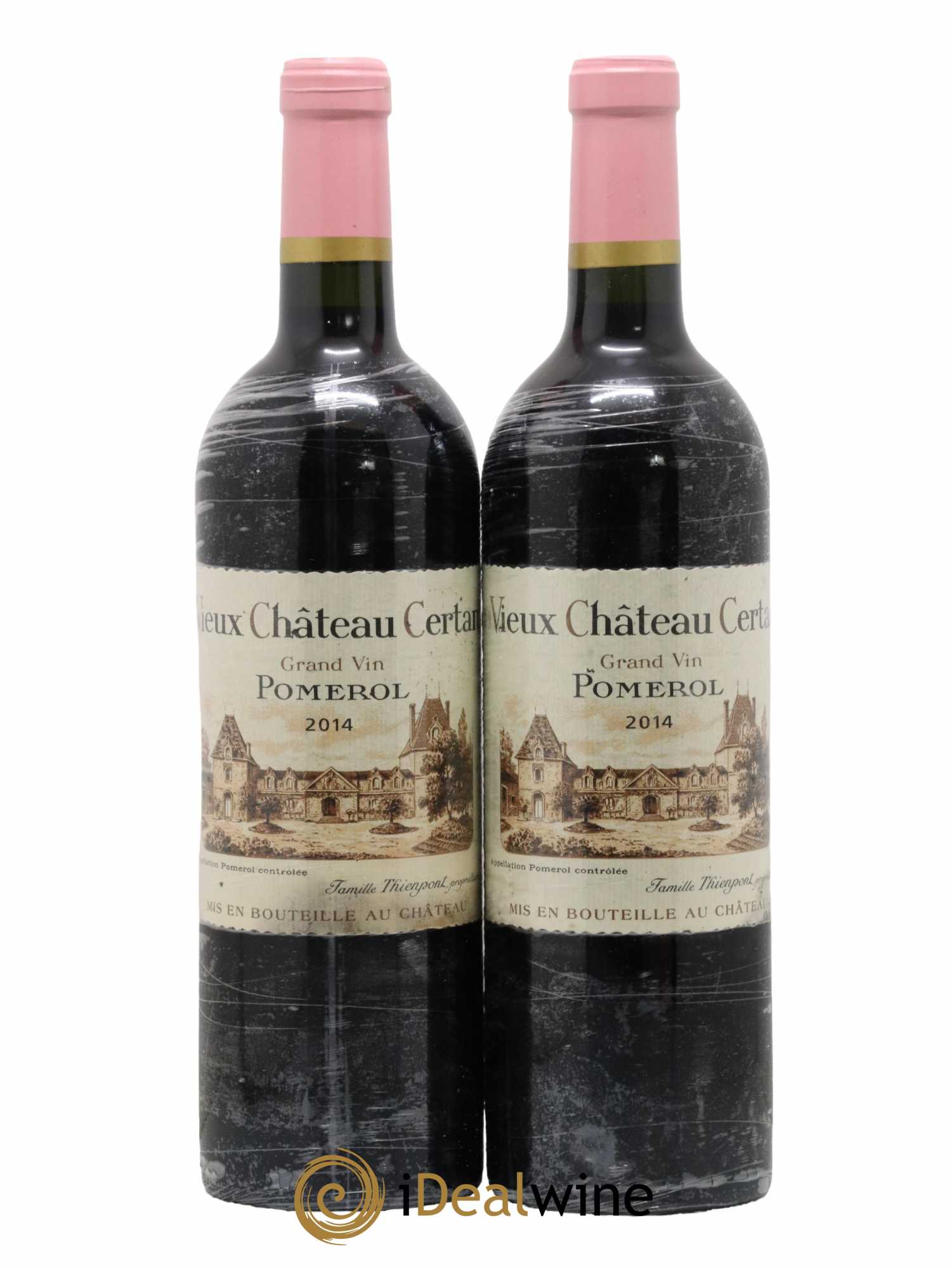Vieux Château Certan 2014 - Lot de 2 bouteilles - 0