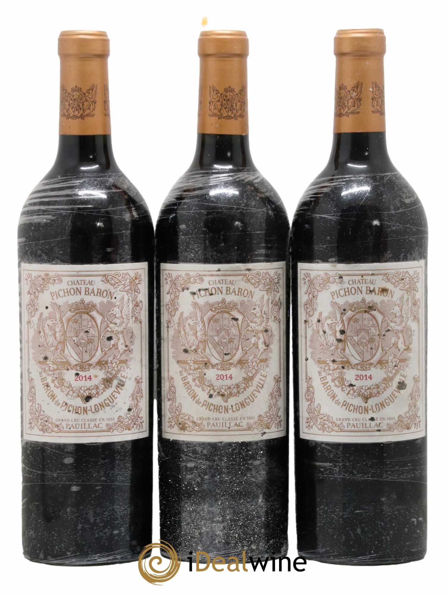 Pichon Longueville Baron 2ème Grand Cru Classé 2014 - Lot de 3 bouteilles - 0