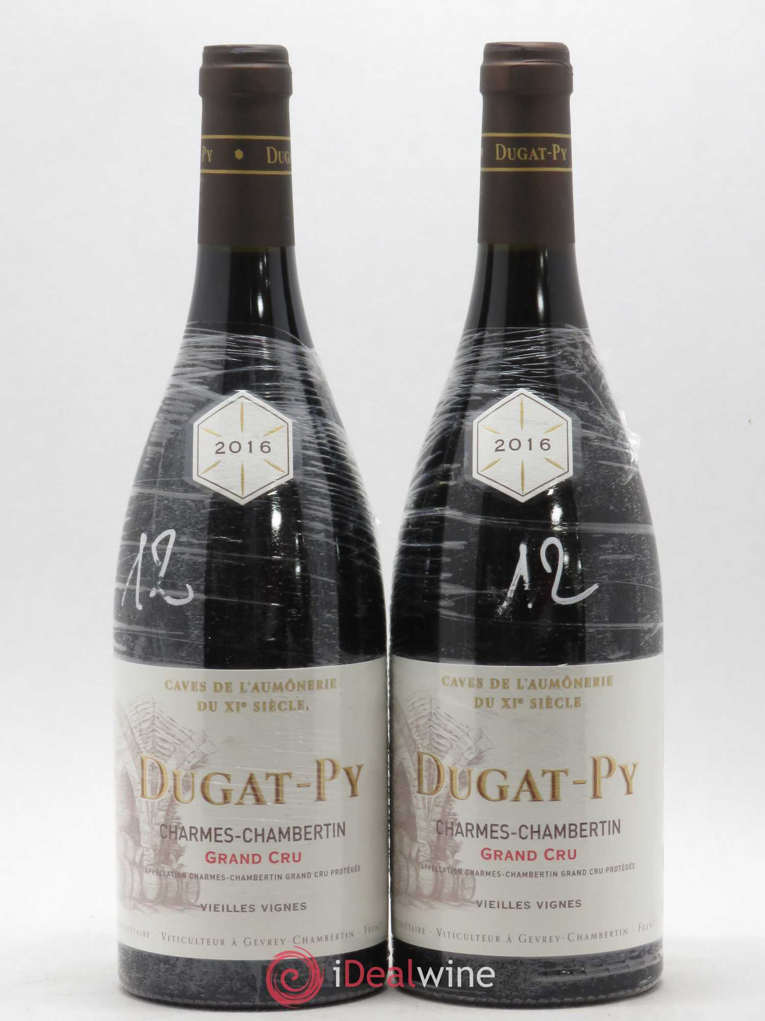 Charmes-Chambertin Grand Cru Dugat-Py Vieilles vignes 2016 - Posten von 2 Flaschen - 0