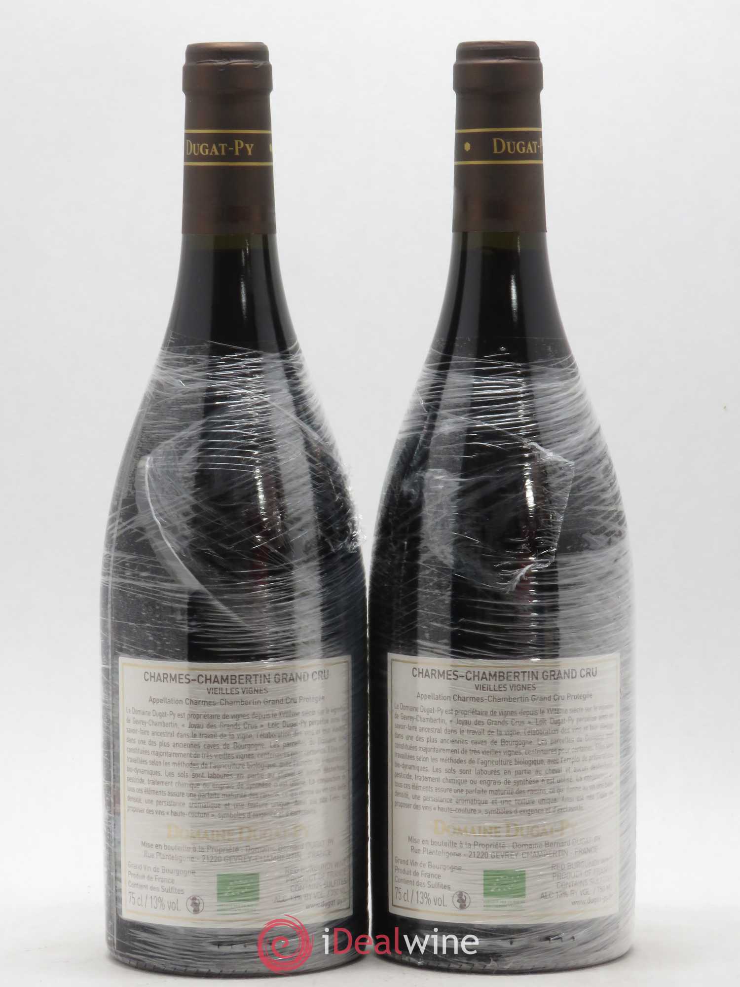 Charmes-Chambertin Grand Cru Dugat-Py Vieilles vignes 2017 - Posten von 2 Flaschen - 1