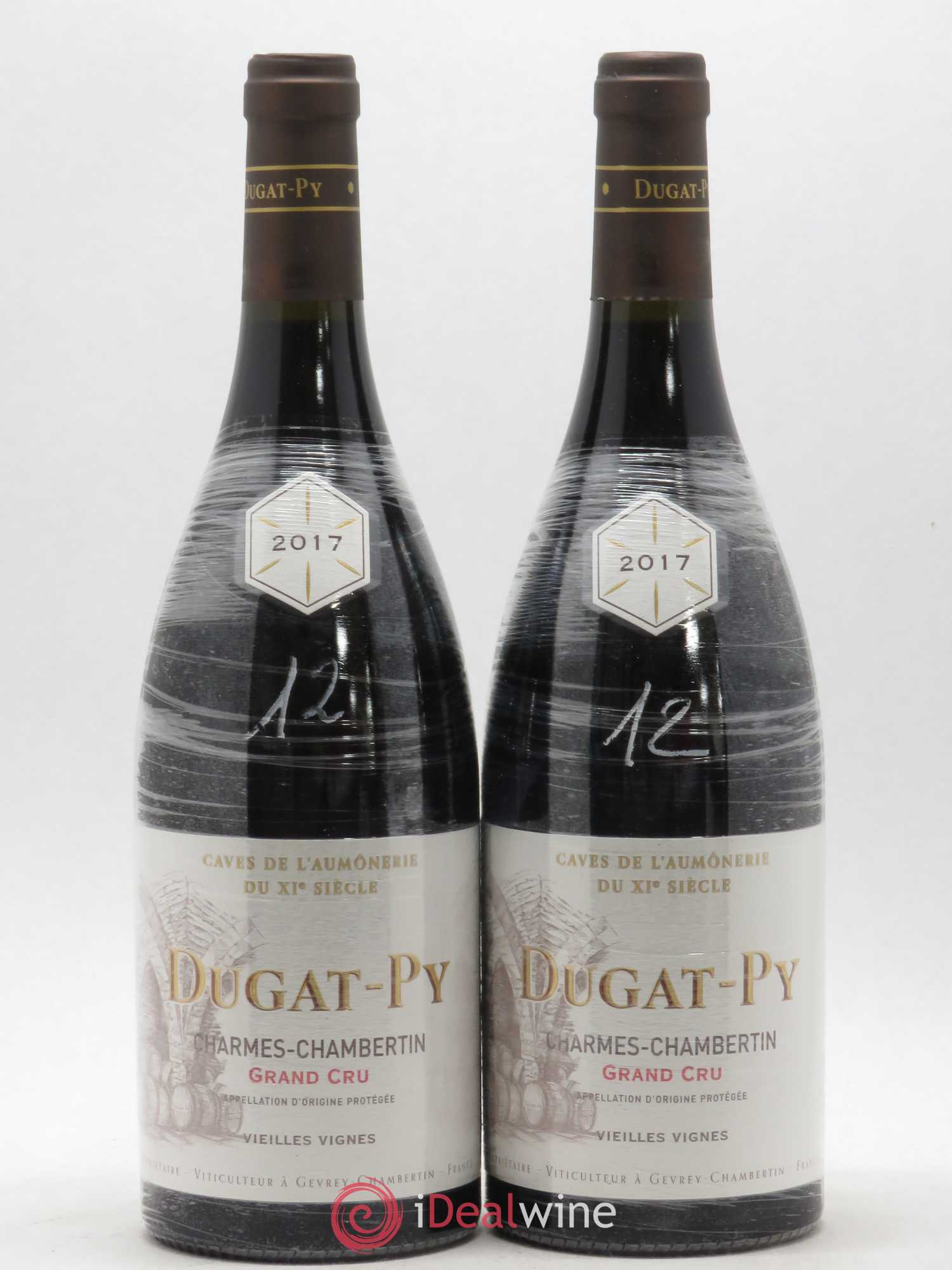 Charmes-Chambertin Grand Cru Dugat-Py Vieilles vignes 2017 - Posten von 2 Flaschen - 0