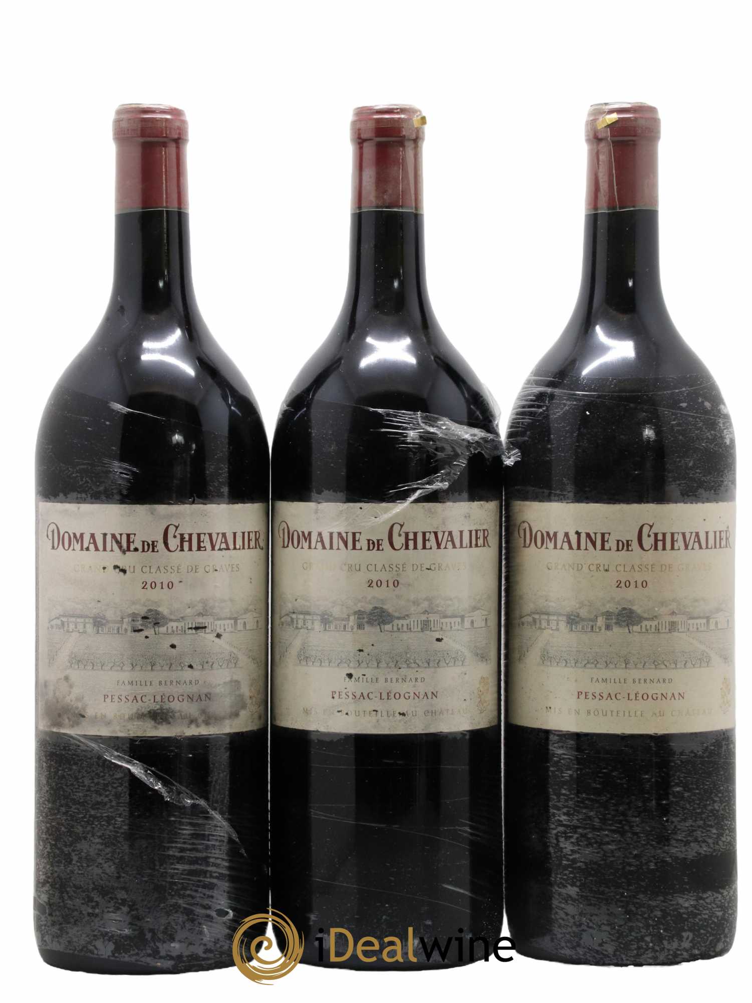 Domaine de Chevalier Cru Classé de Graves 2010 - Lot de 3 magnums - 0