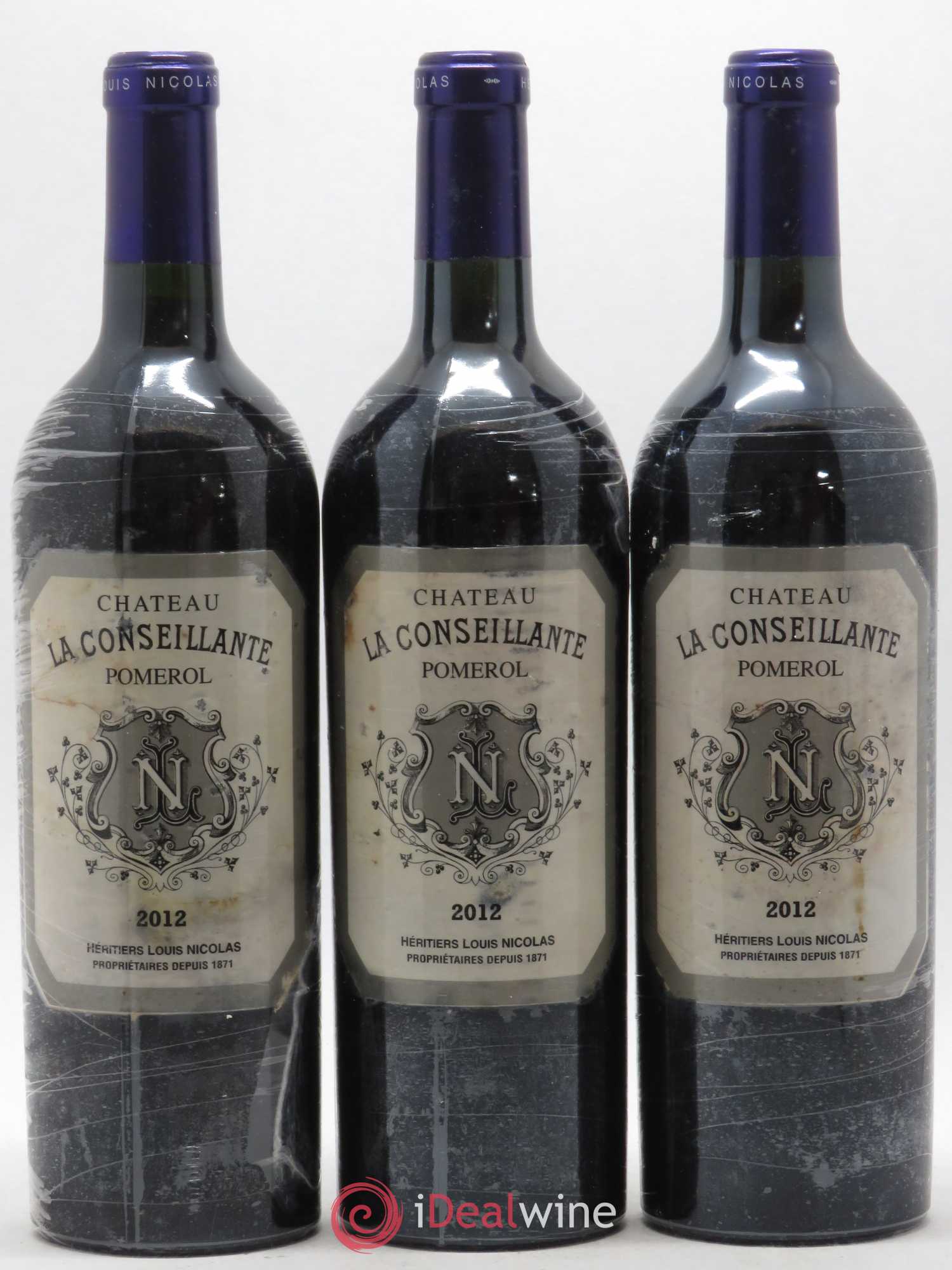 Château la Conseillante 2012 - Lot de 3 bouteilles - 0