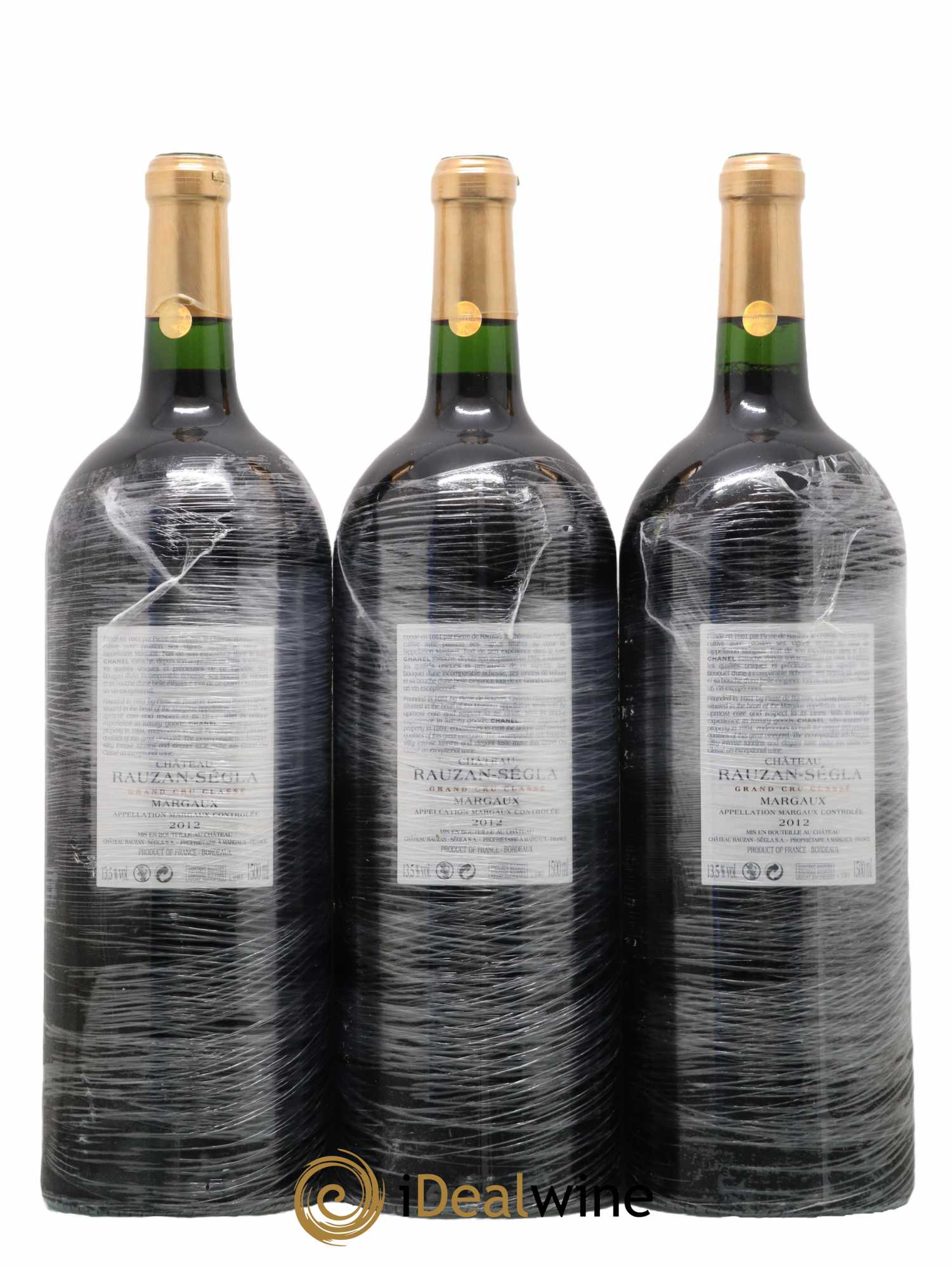 Château Rauzan Ségla Grand Cru Classé 2012 - Lot de 3 magnums - 1