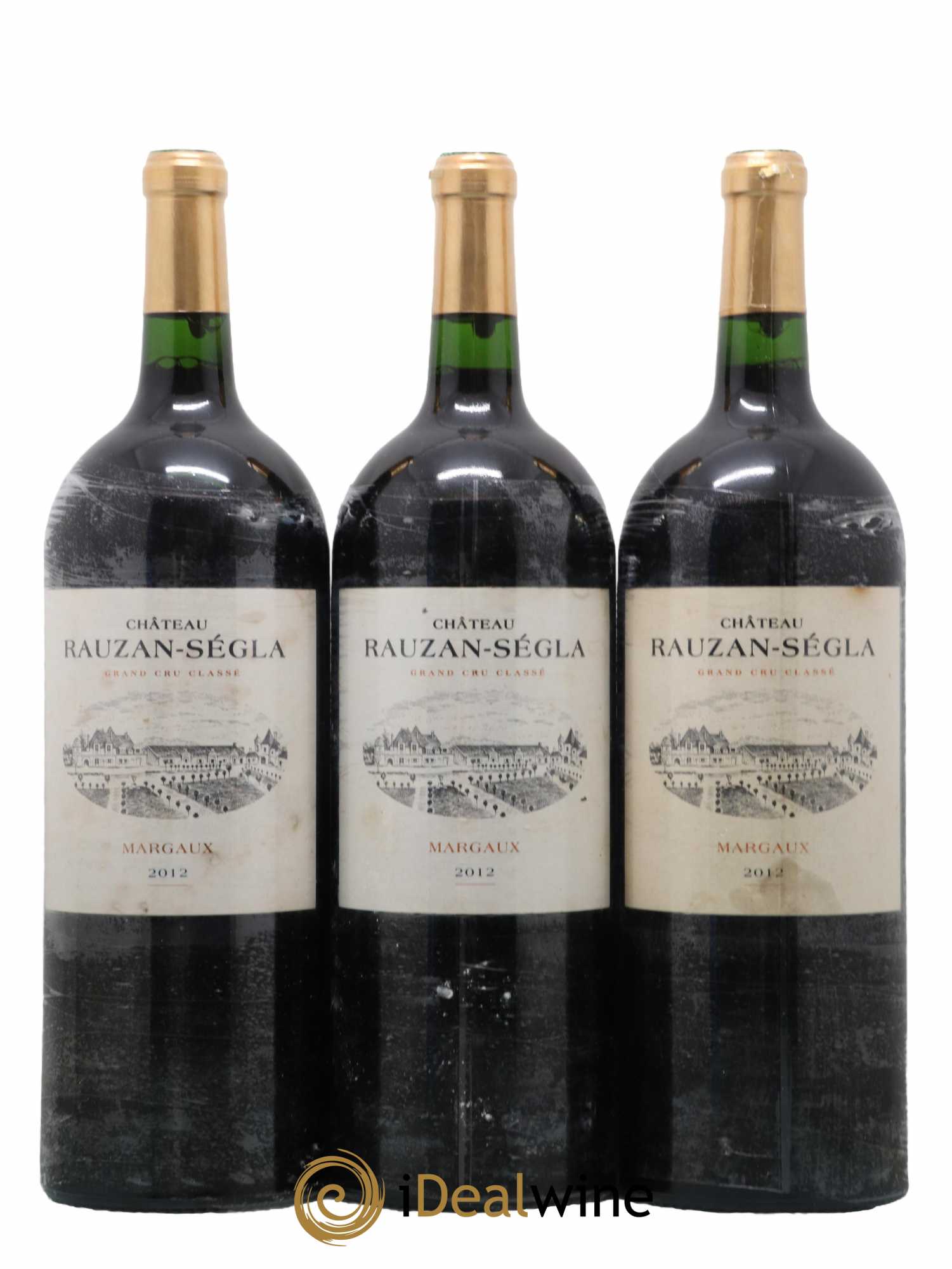 Château Rauzan Ségla Grand Cru Classé 2012 - Lot de 3 magnums - 0