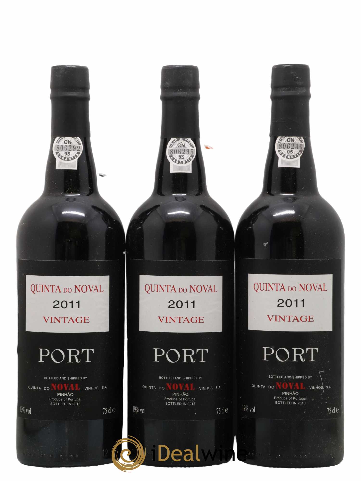 Porto Quinta Do Noval Vintage 2011 - Lot de 3 bouteilles - 0