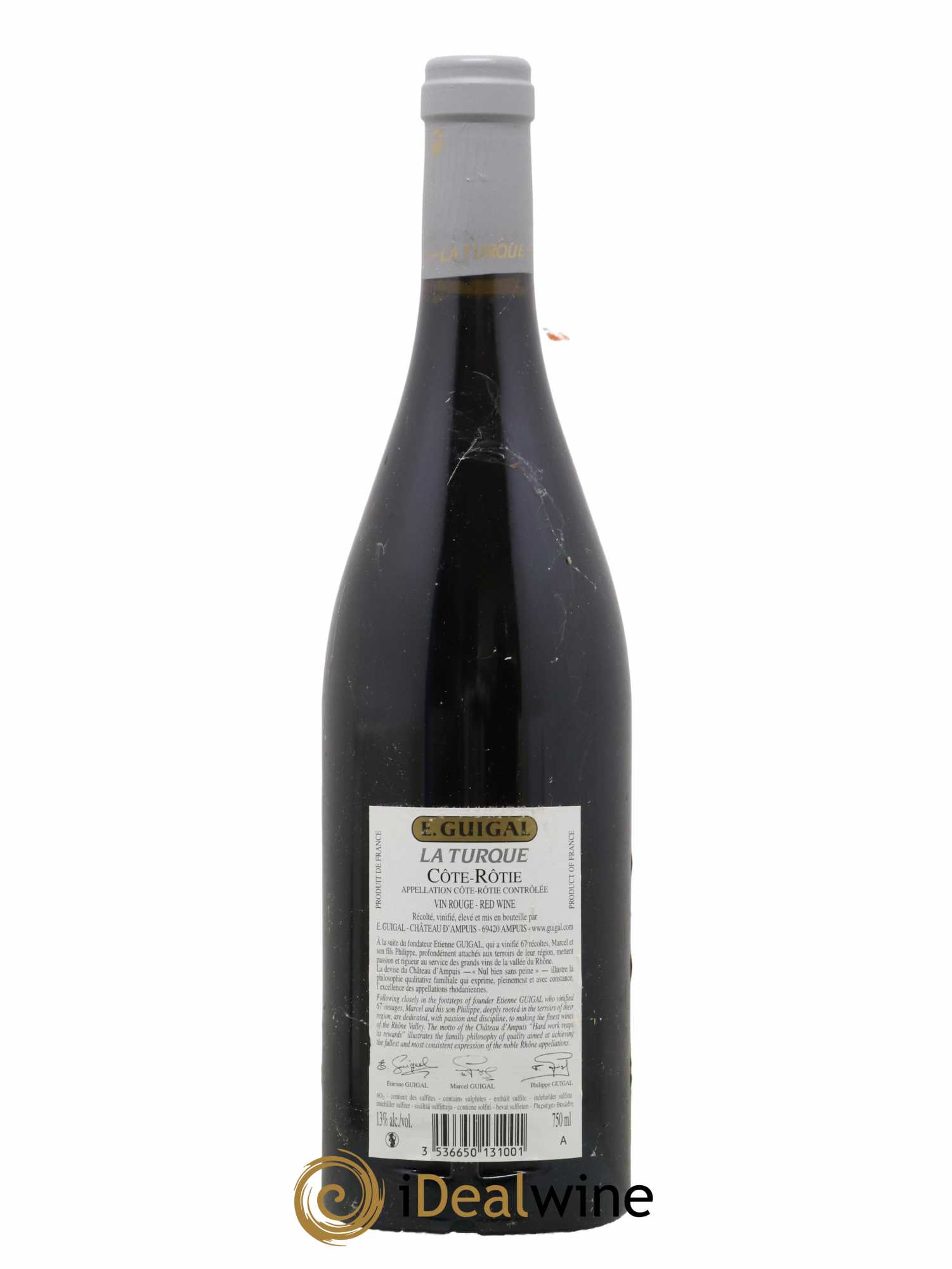 Côte-Rôtie La Turque Guigal 2011 - Lot de 1 bouteille - 1