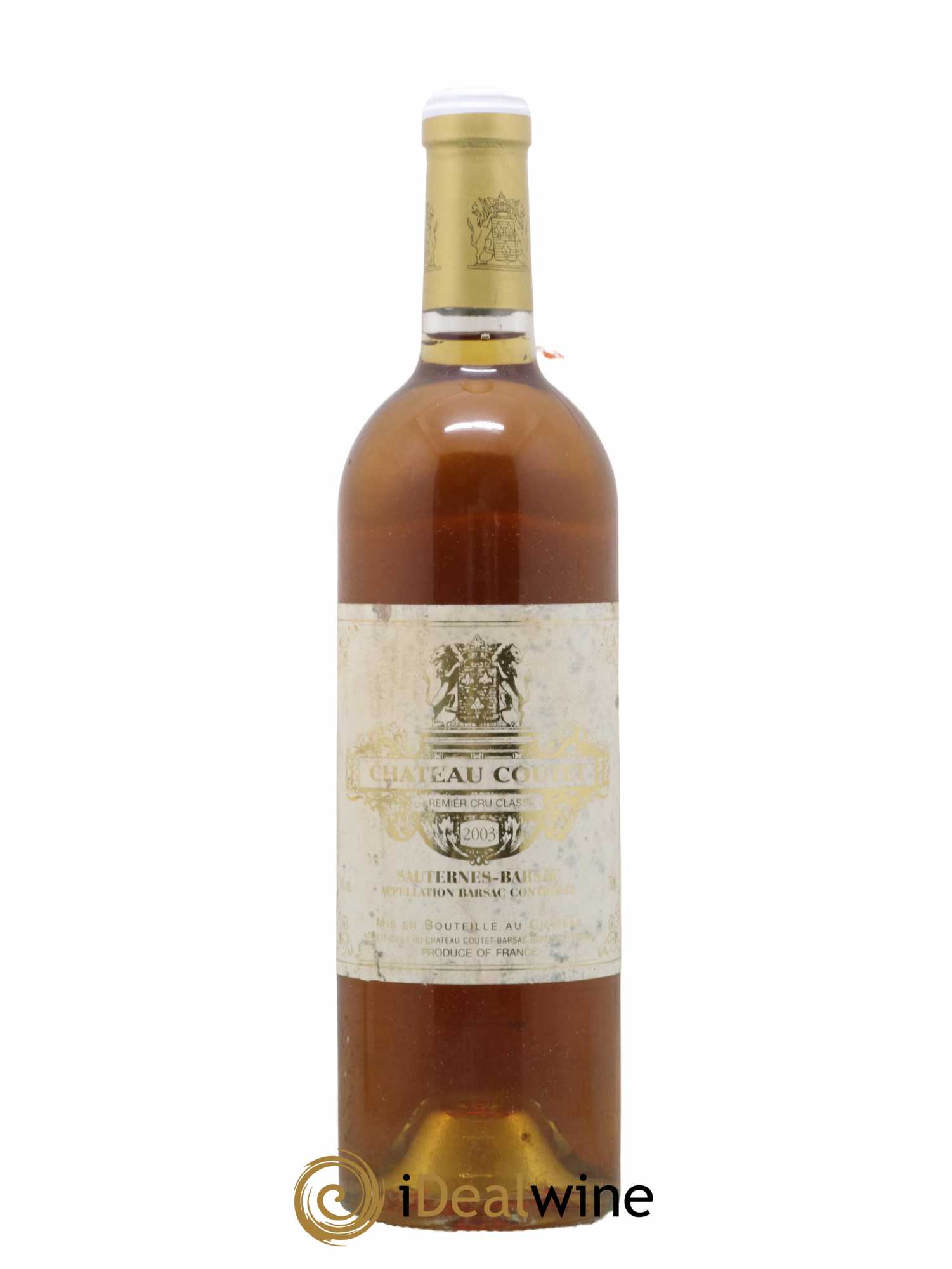 Château Coutet 1er Grand Cru Classé 2003 - Posten von 1 Flasche - 0