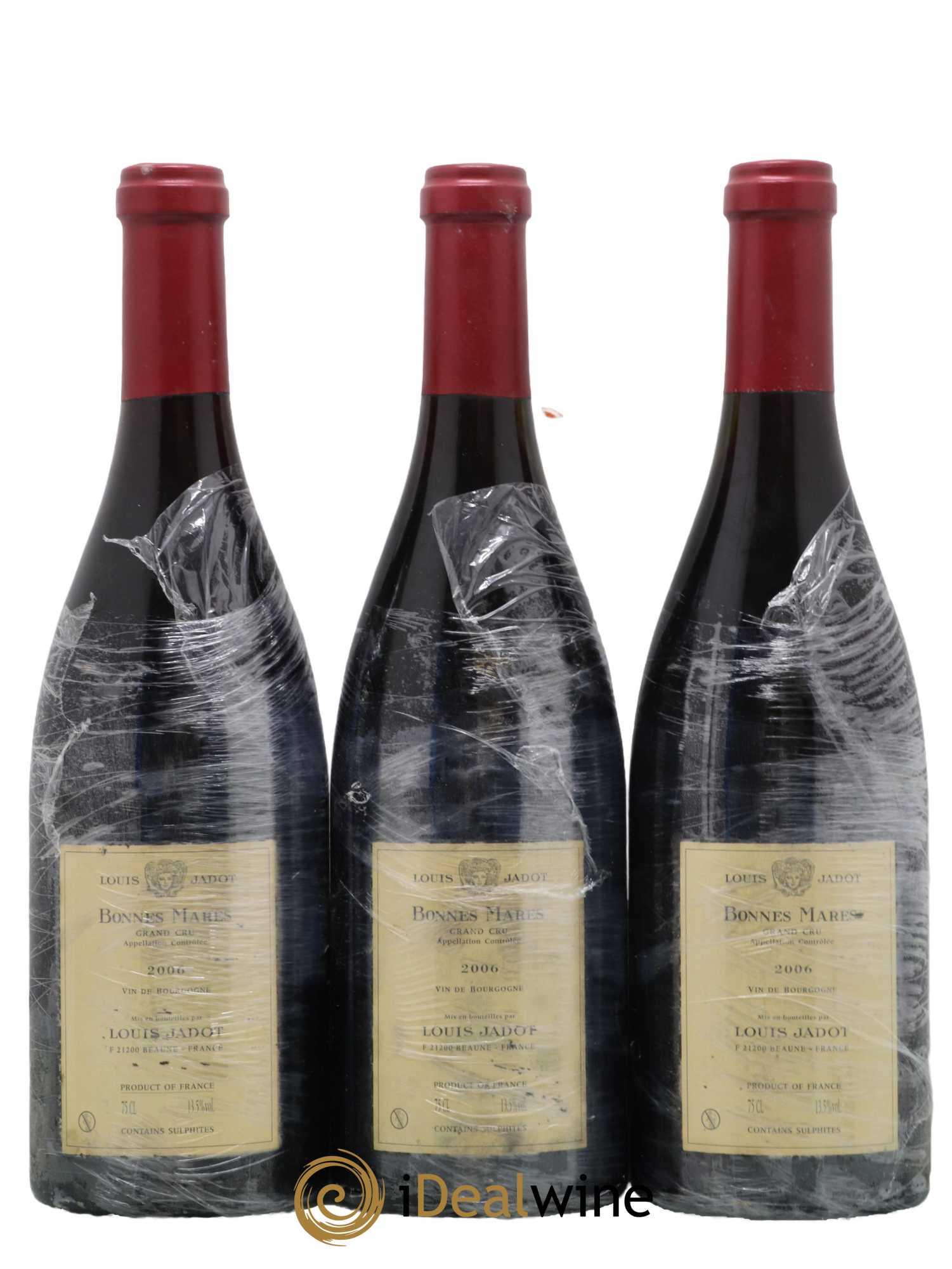 Bonnes-Mares Grand Cru Domaine Louis Jadot 2006 - Lot de 3 bouteilles - 1