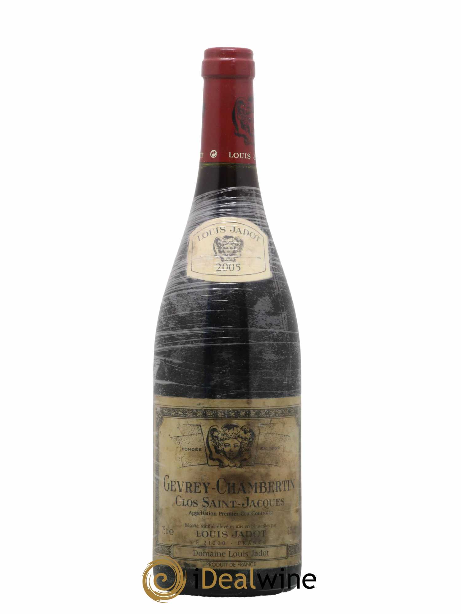 Gevrey-Chambertin 1er Cru Clos Saint Jacques Domaine Louis Jadot 2005 - Lot de 1 bouteille - 0