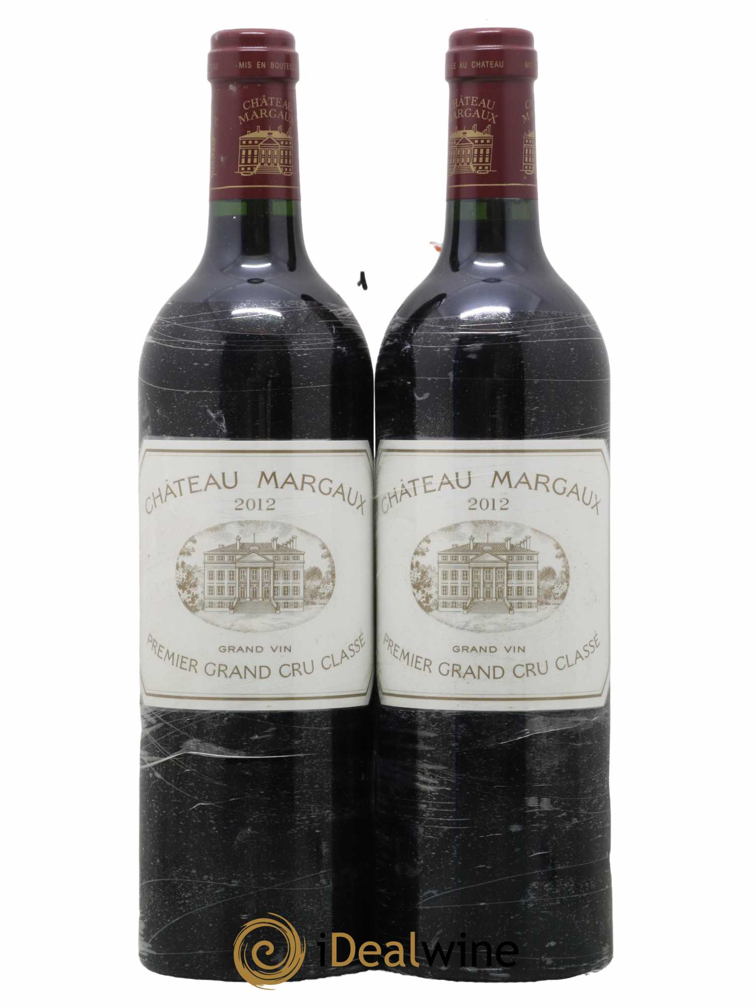 Château Margaux 1er Grand Cru Classé 2012 - Lot de 2 bouteilles - 0