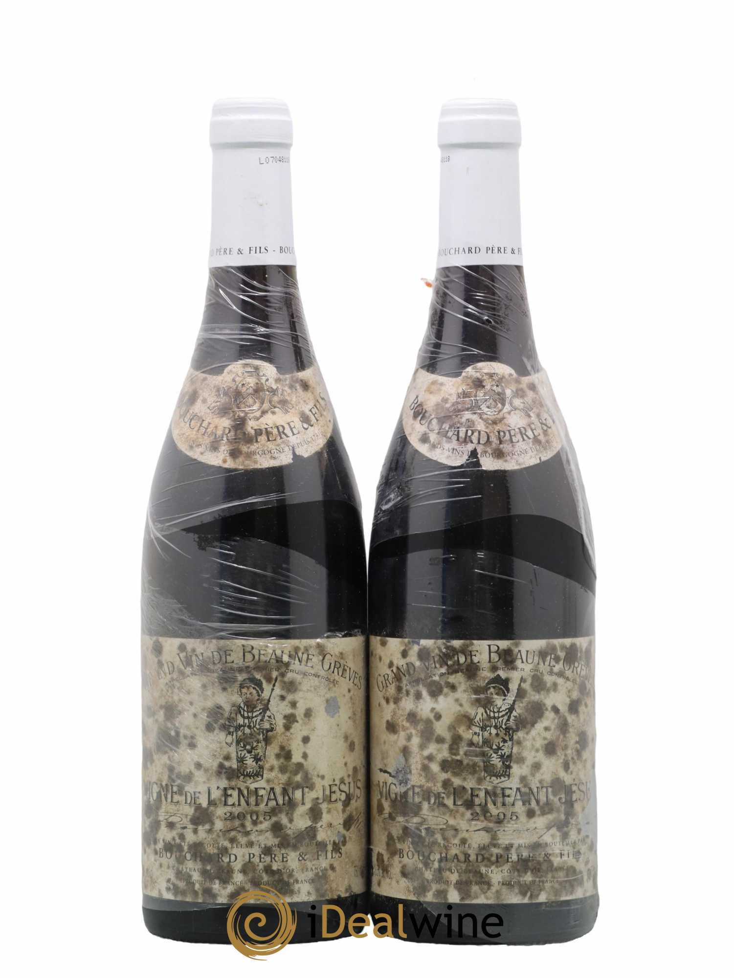 Beaune 1er Cru Grèves - Vigne de l'Enfant Jésus Bouchard Père & Fils 2005 - Lot de 2 bouteilles - 0