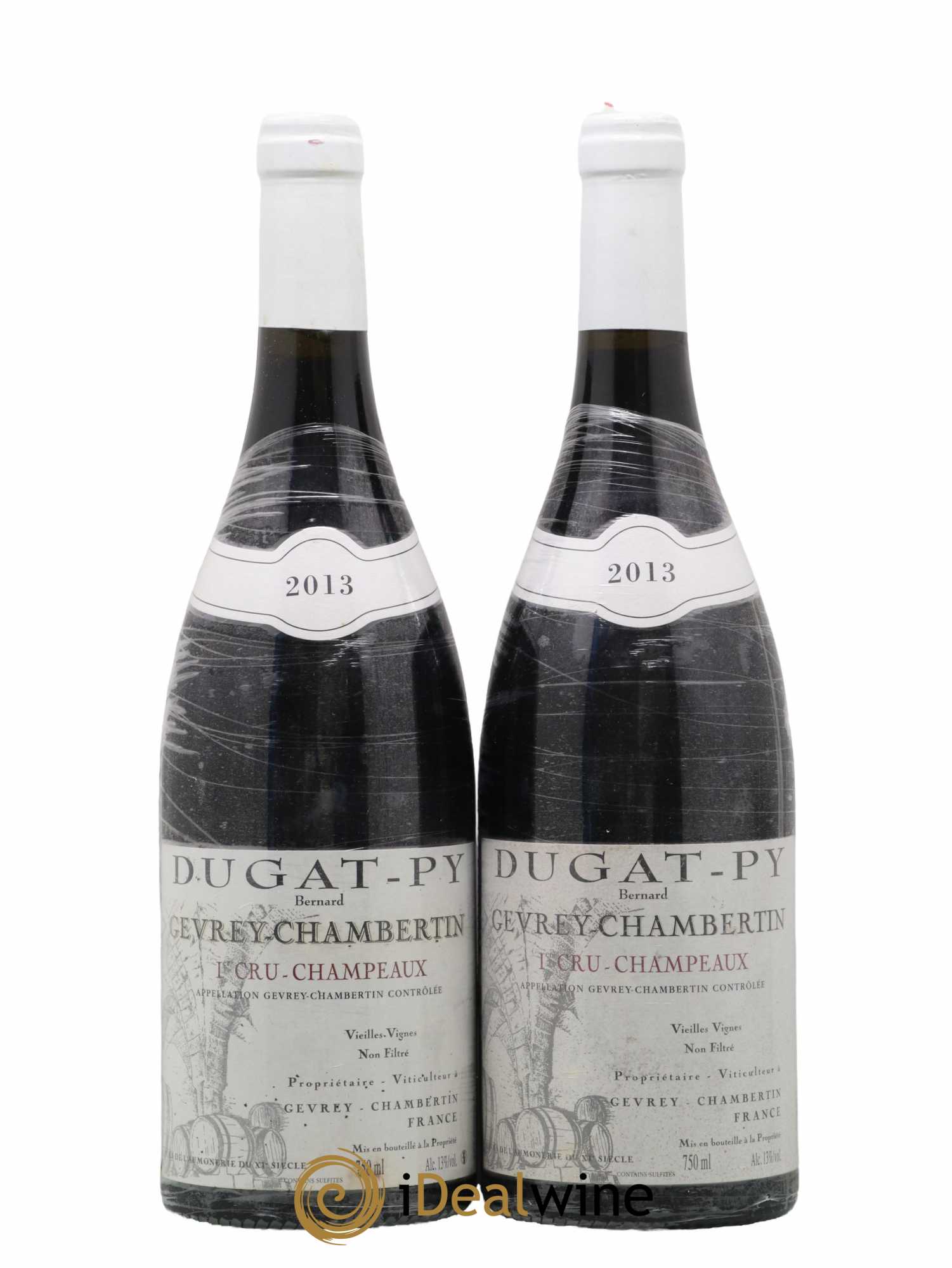 Gevrey-Chambertin 1er Cru Champeaux Dugat-Py 2013 - Lot de 2 bouteilles - 0