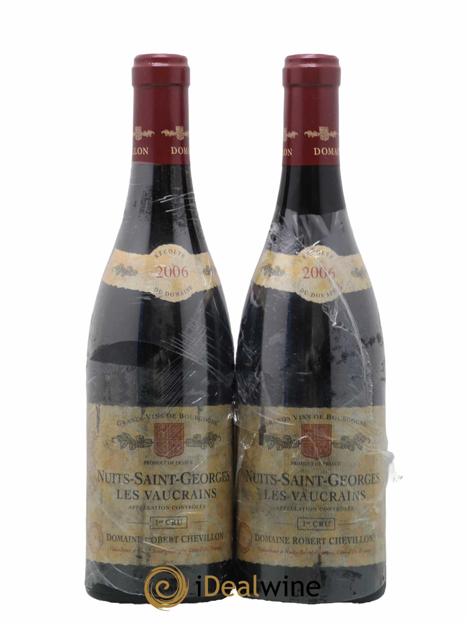 Nuits-Saint-Georges 1er Cru Les Vaucrains Robert Chevillon 2006 - Lot de 2 bouteilles - 0