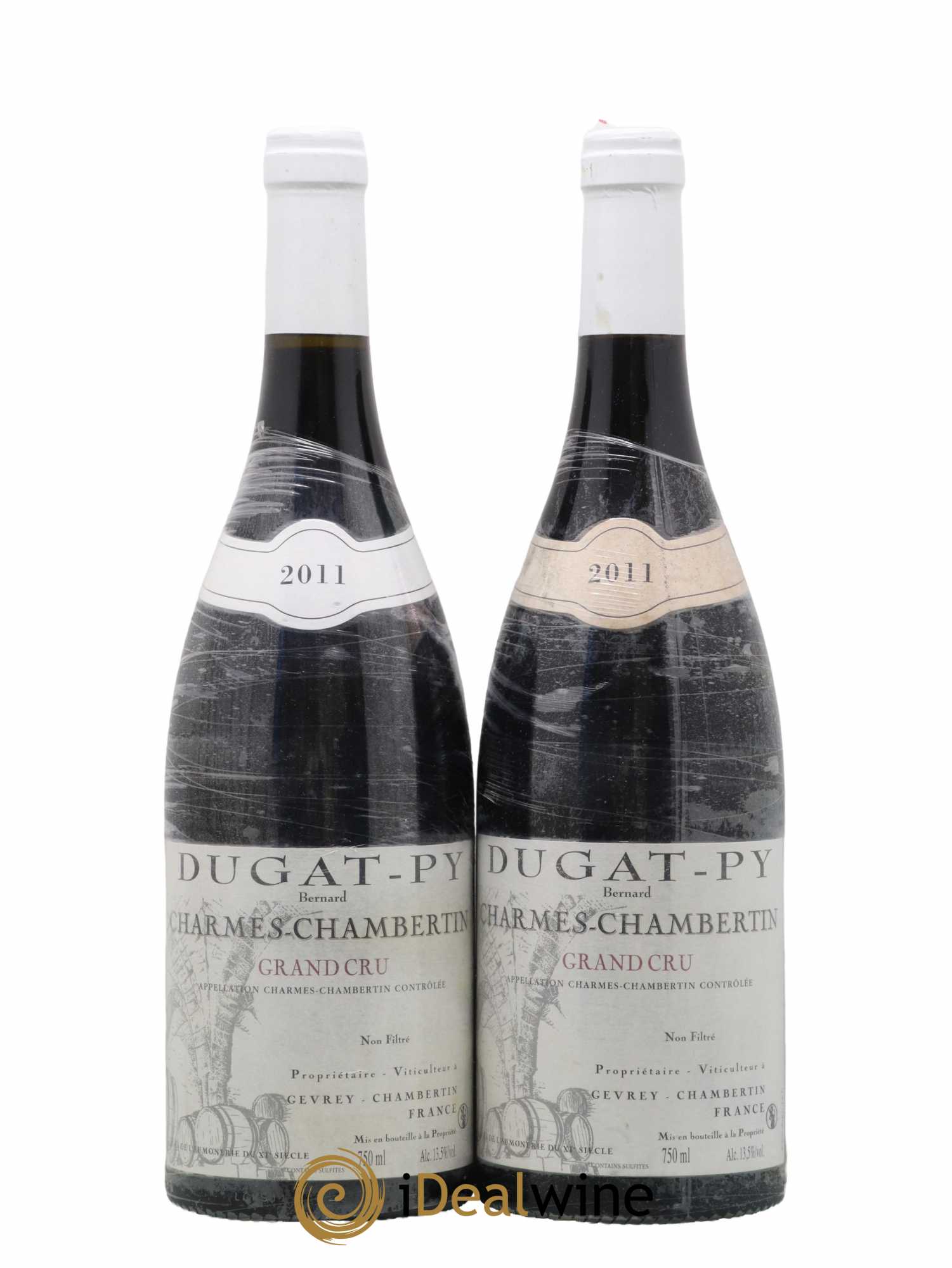 Charmes-Chambertin Grand Cru Dugat-Py 2011 - Lot de 2 bouteilles - 0