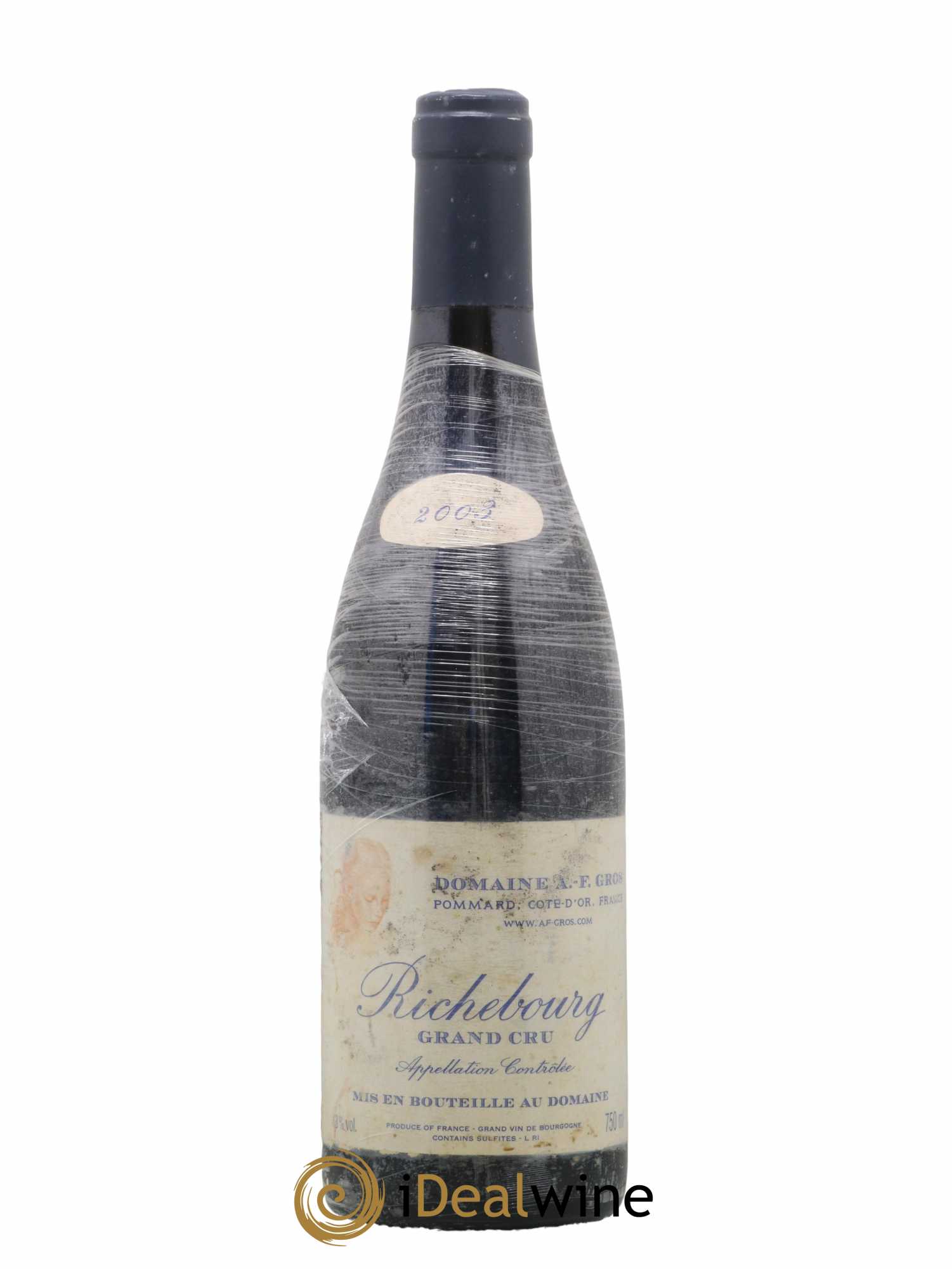 Richebourg Grand Cru A.-F. Gros 2003 - Lot de 1 bouteille - 0