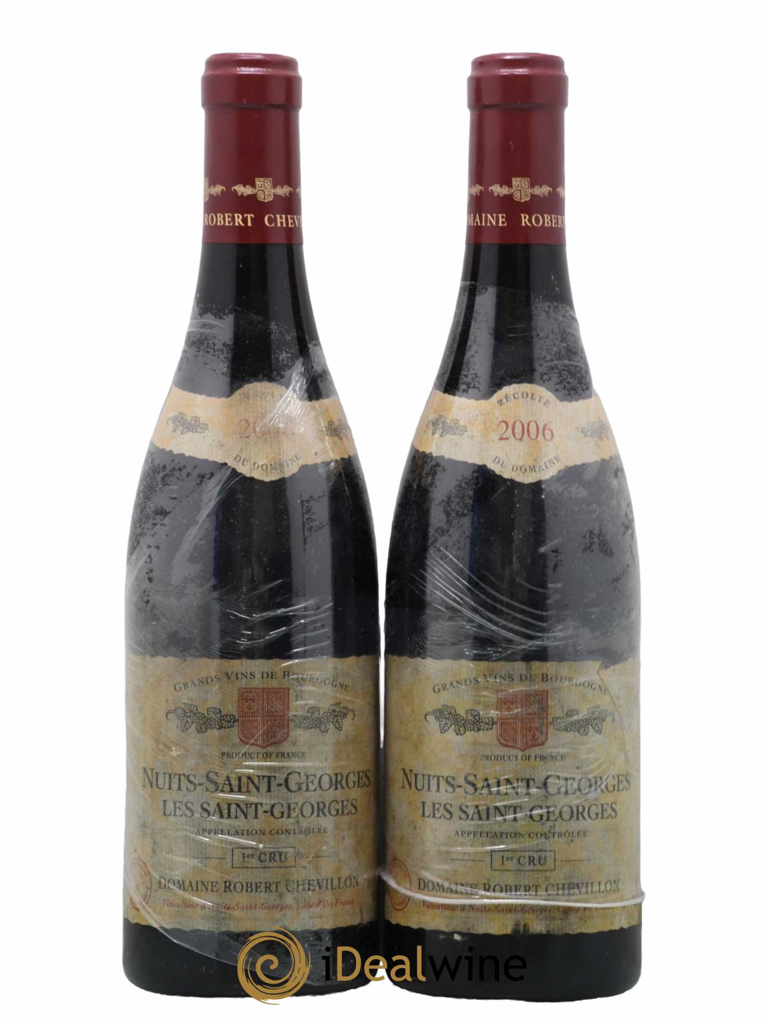Nuits-Saint-Georges 1er Cru Les Saint Georges Robert Chevillon 2006 - Lot de 2 bouteilles - 0