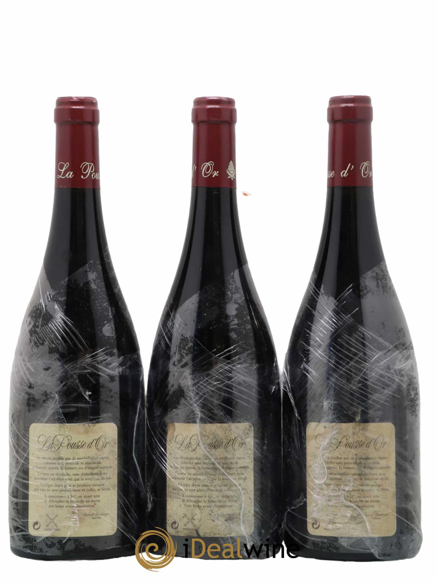 Volnay 1er Cru Clos des 60 ouvrées La Pousse d'Or (Domaine de) 2005 - Lot de 3 bouteilles - 1
