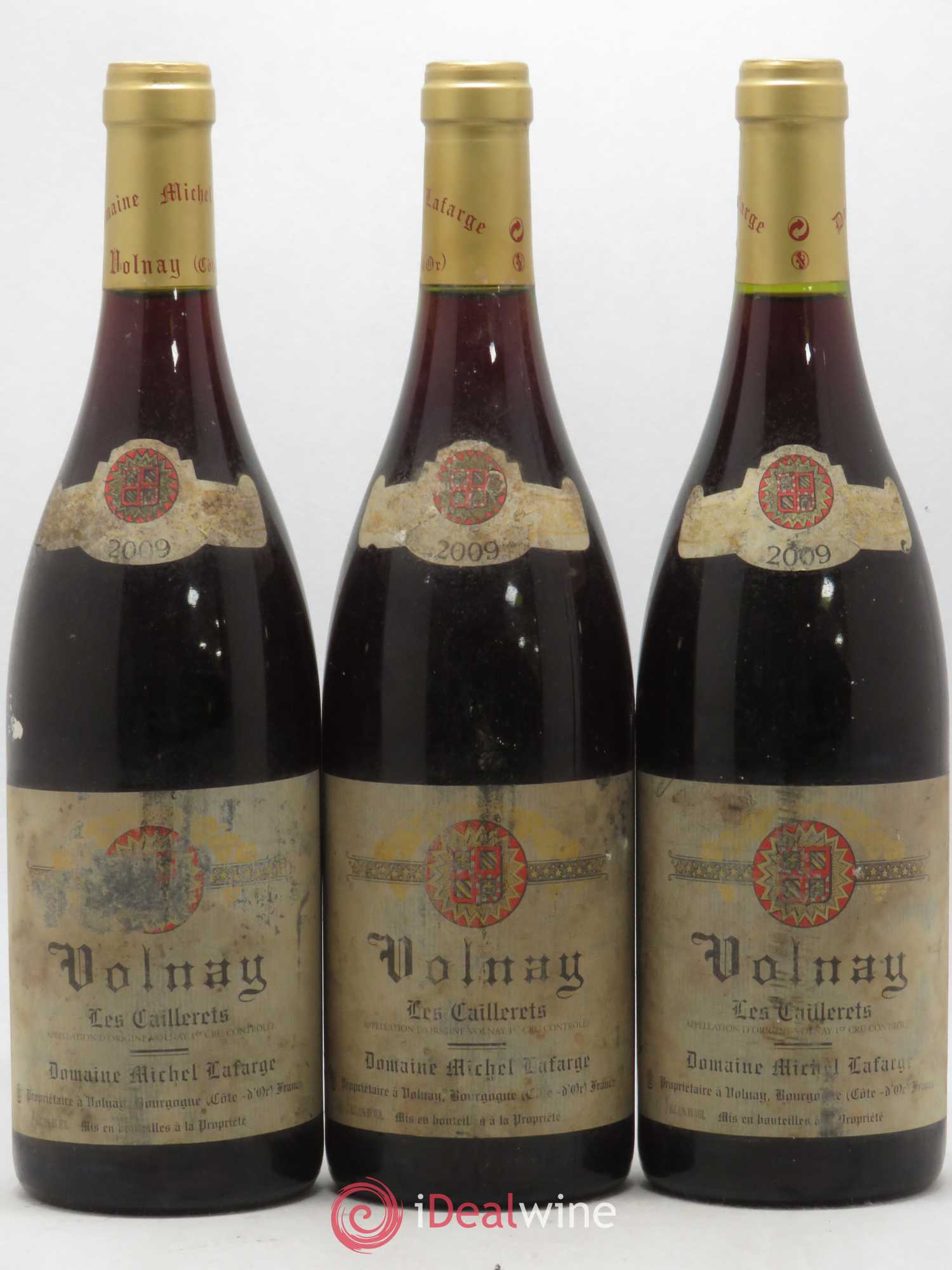 Volnay 1er Cru Les Caillerets Lafarge (Domaine) 2009 - Lot de 3 bouteilles - 0