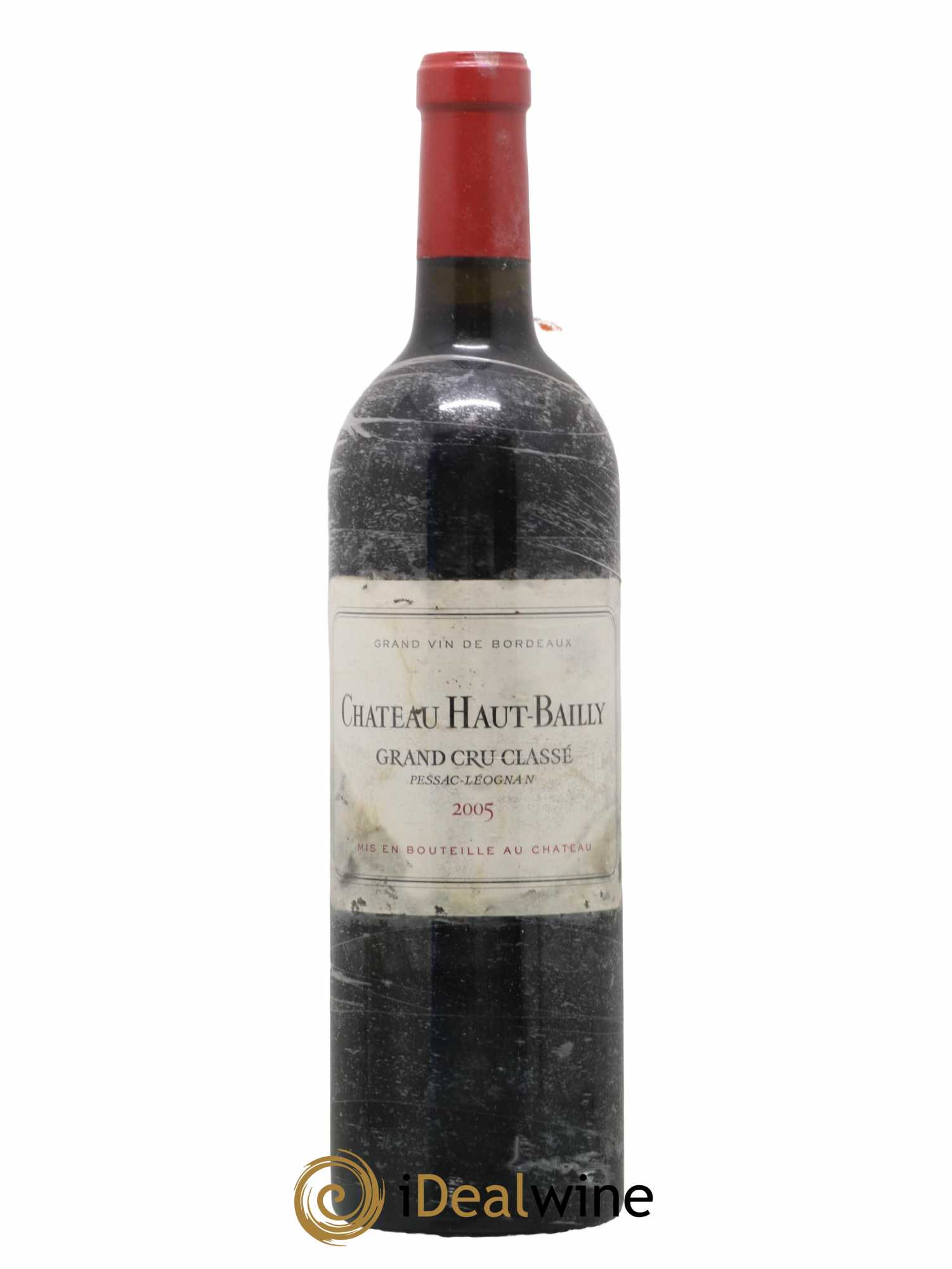 Château Haut-Bailly Cru Classé de Graves 2005 - Lot de 1 bouteille - 0