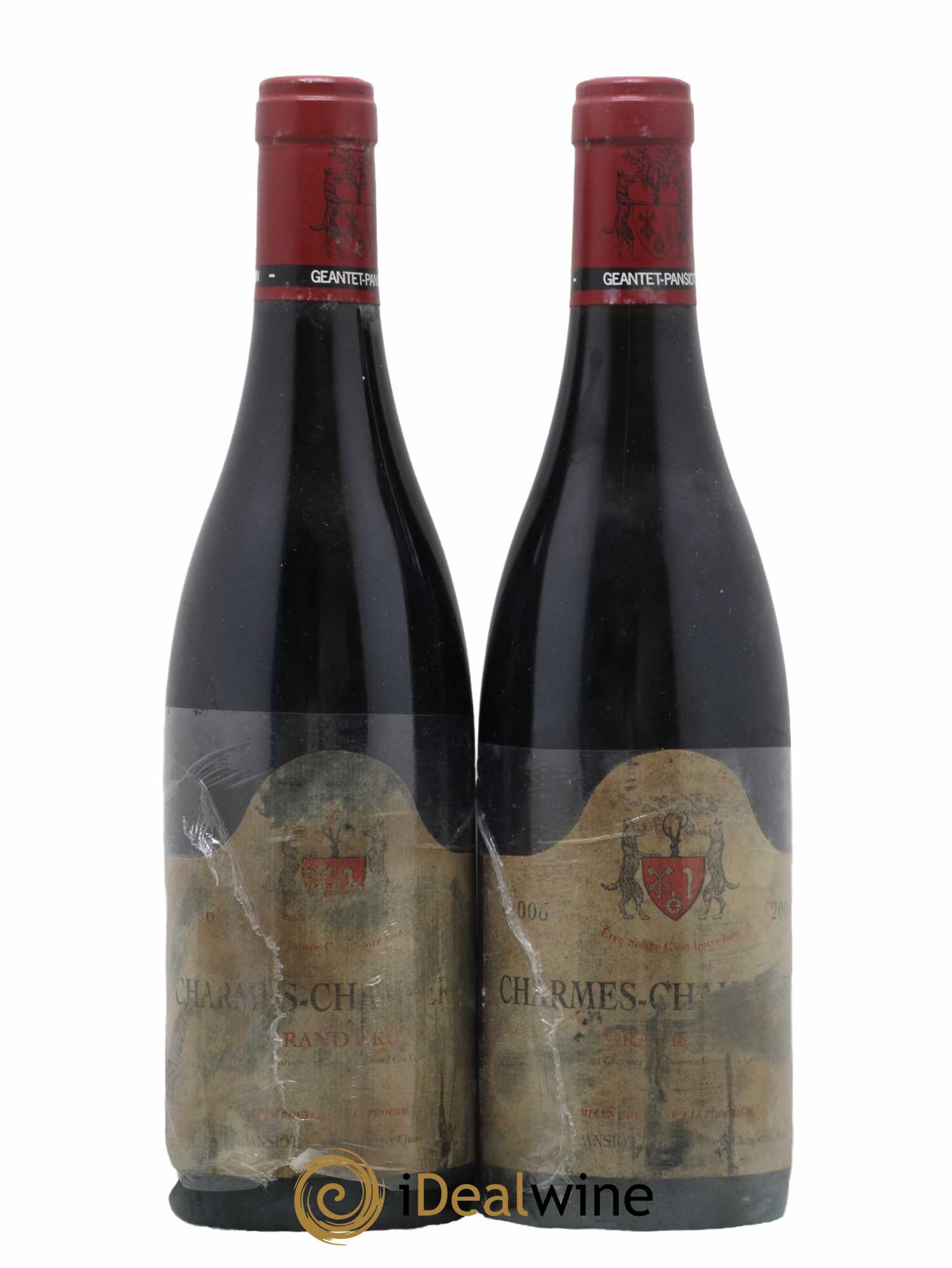 Charmes-Chambertin Grand Cru Geantet-Pansiot 2006 - Lot de 2 bouteilles - 0