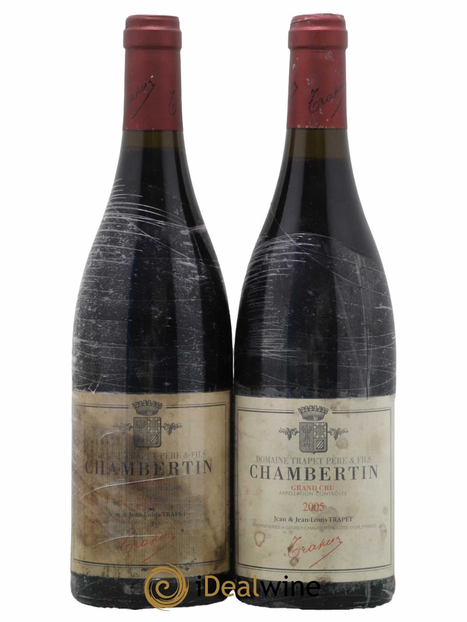 Chambertin Grand Cru Domaine Trapet 2005 - Lot de 2 bouteilles - 0