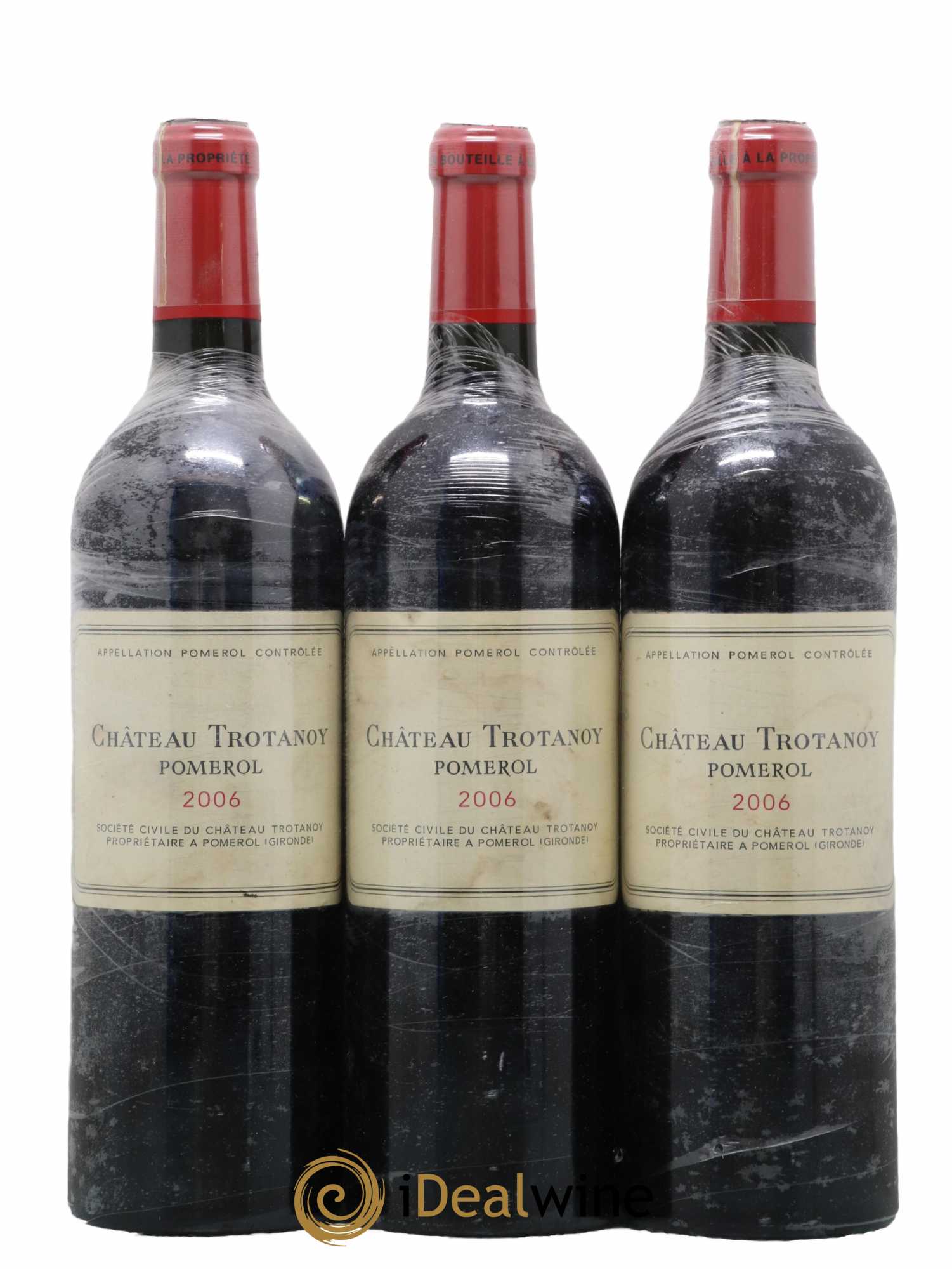 Château Trotanoy 2006 - Lot de 3 bouteilles - 0