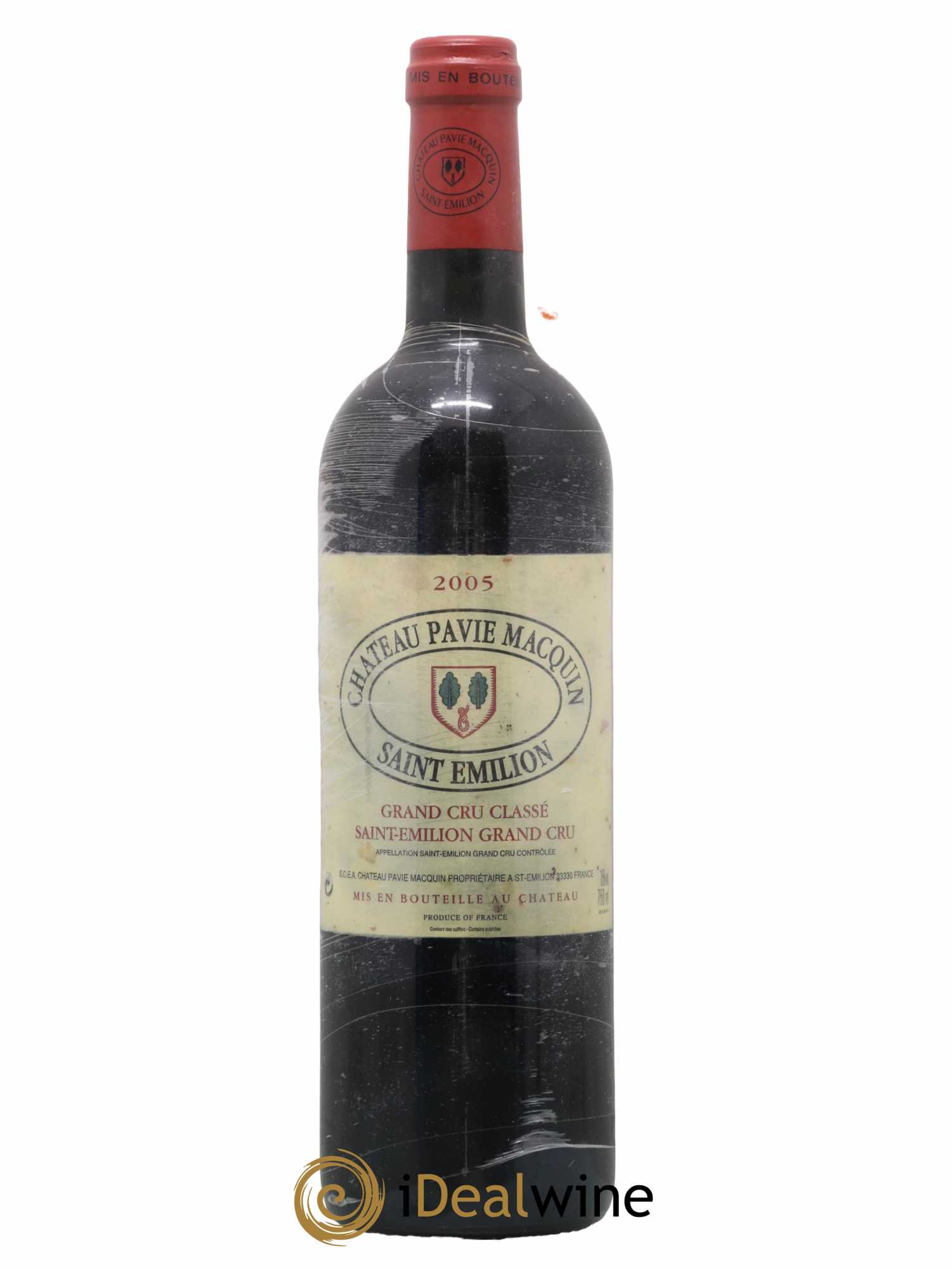 Château Pavie Macquin 1er Grand Cru Classé B 2005 - Lot de 1 bouteille - 0