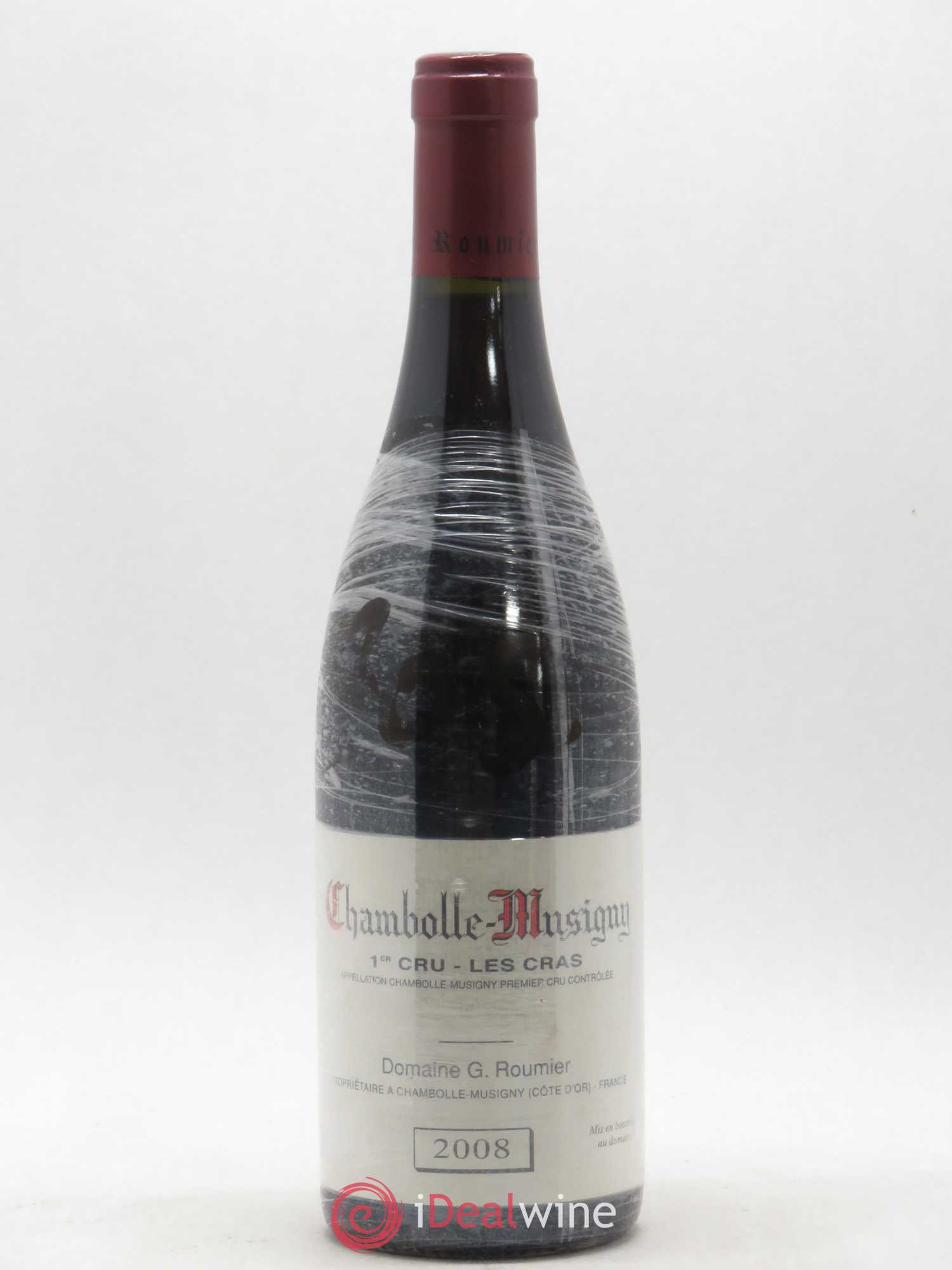 Chambolle-Musigny 1er Cru Les Cras Georges Roumier (Domaine) 2008 - Lot de 1 bouteille - 0