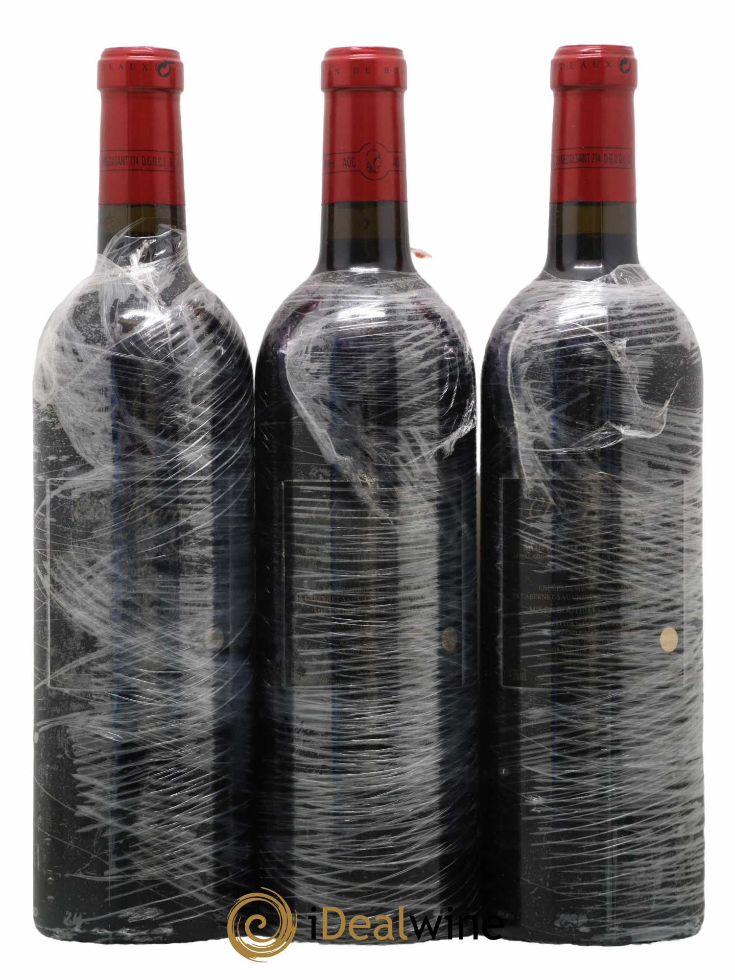 Clos Fourtet 1er Grand Cru Classé B 2009 - Lot de 3 bouteilles - 1