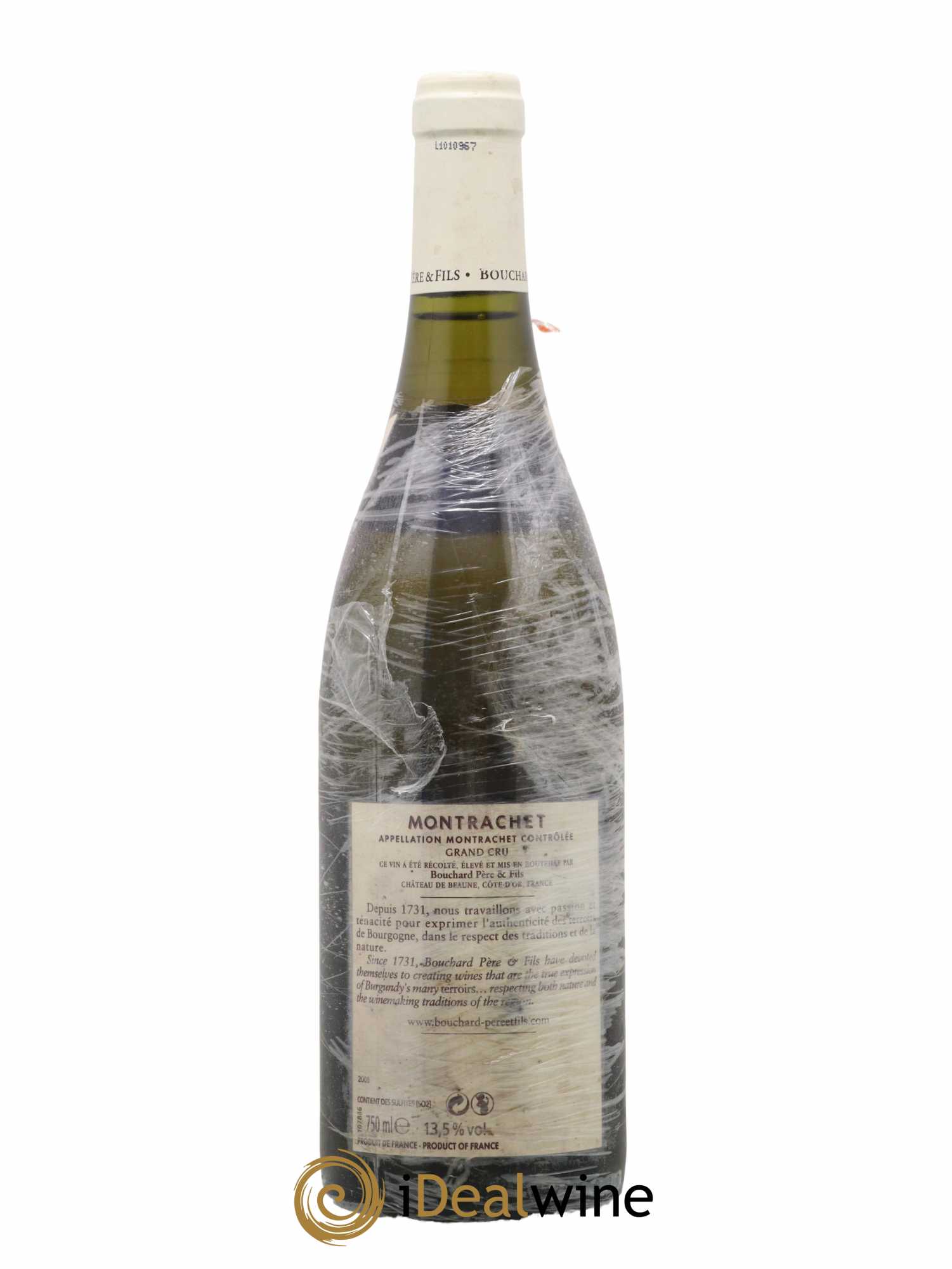 Montrachet Grand Cru Bouchard Père & Fils 2008 - Lot de 1 bouteille - 1