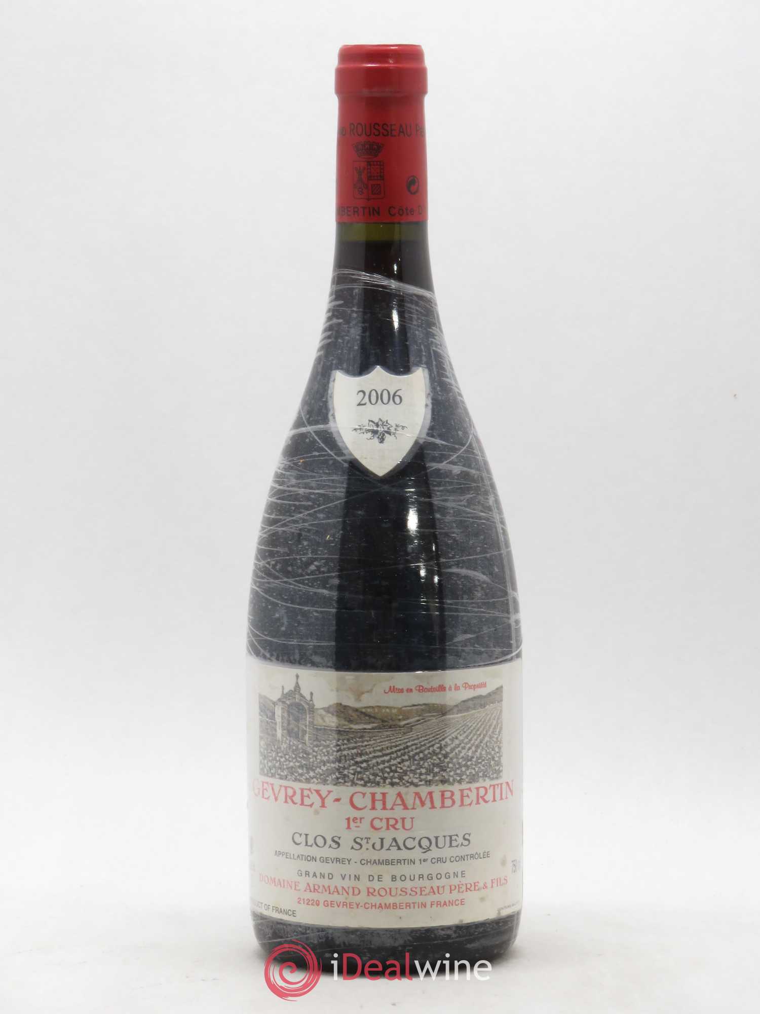 Gevrey-Chambertin 1er Cru Clos Saint-Jacques Armand Rousseau (Domaine) 2006 - Lot de 1 bouteille - 0