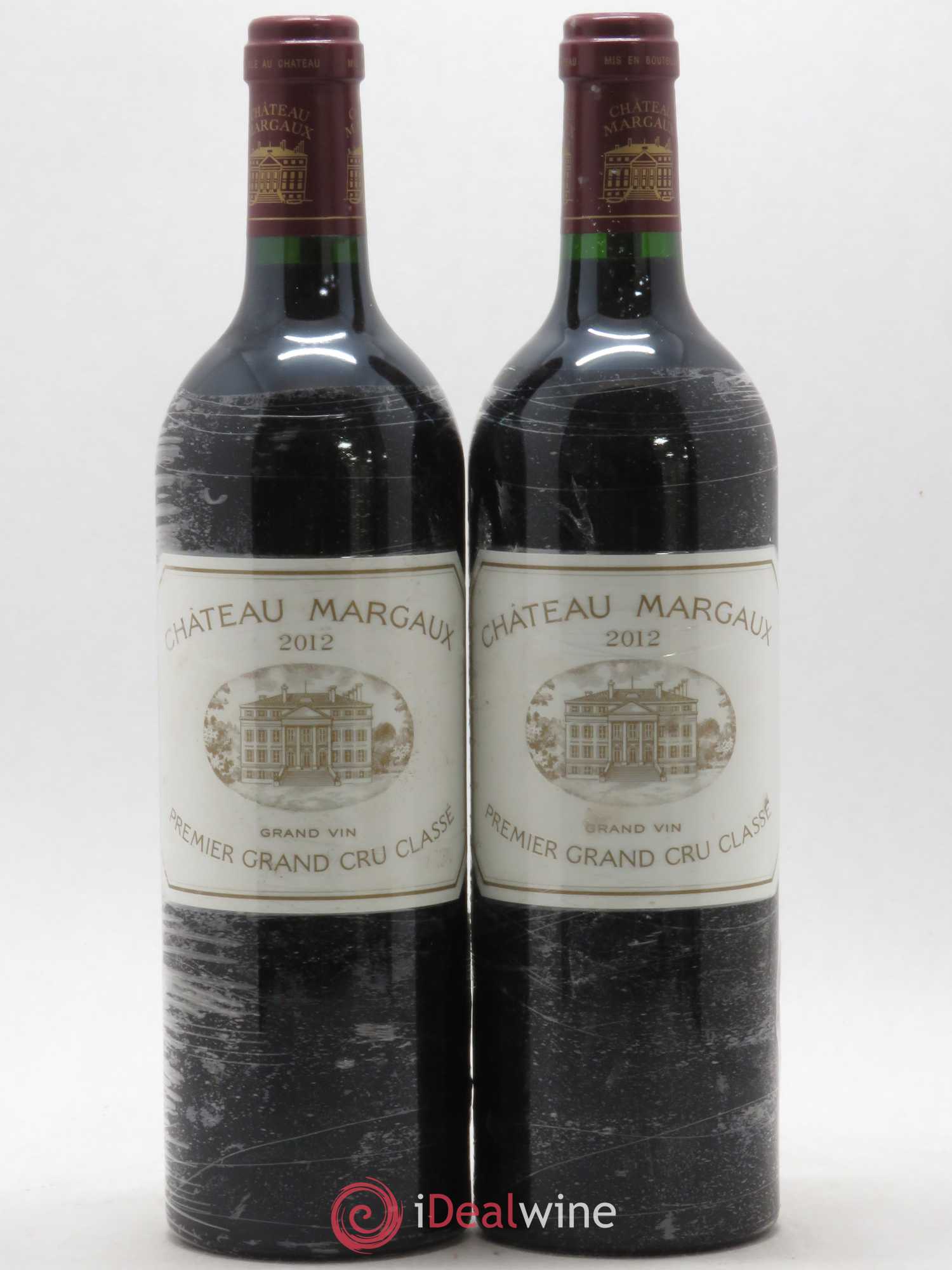 Château Margaux 1er Grand Cru Classé 2012 - Lot de 2 bouteilles - 0
