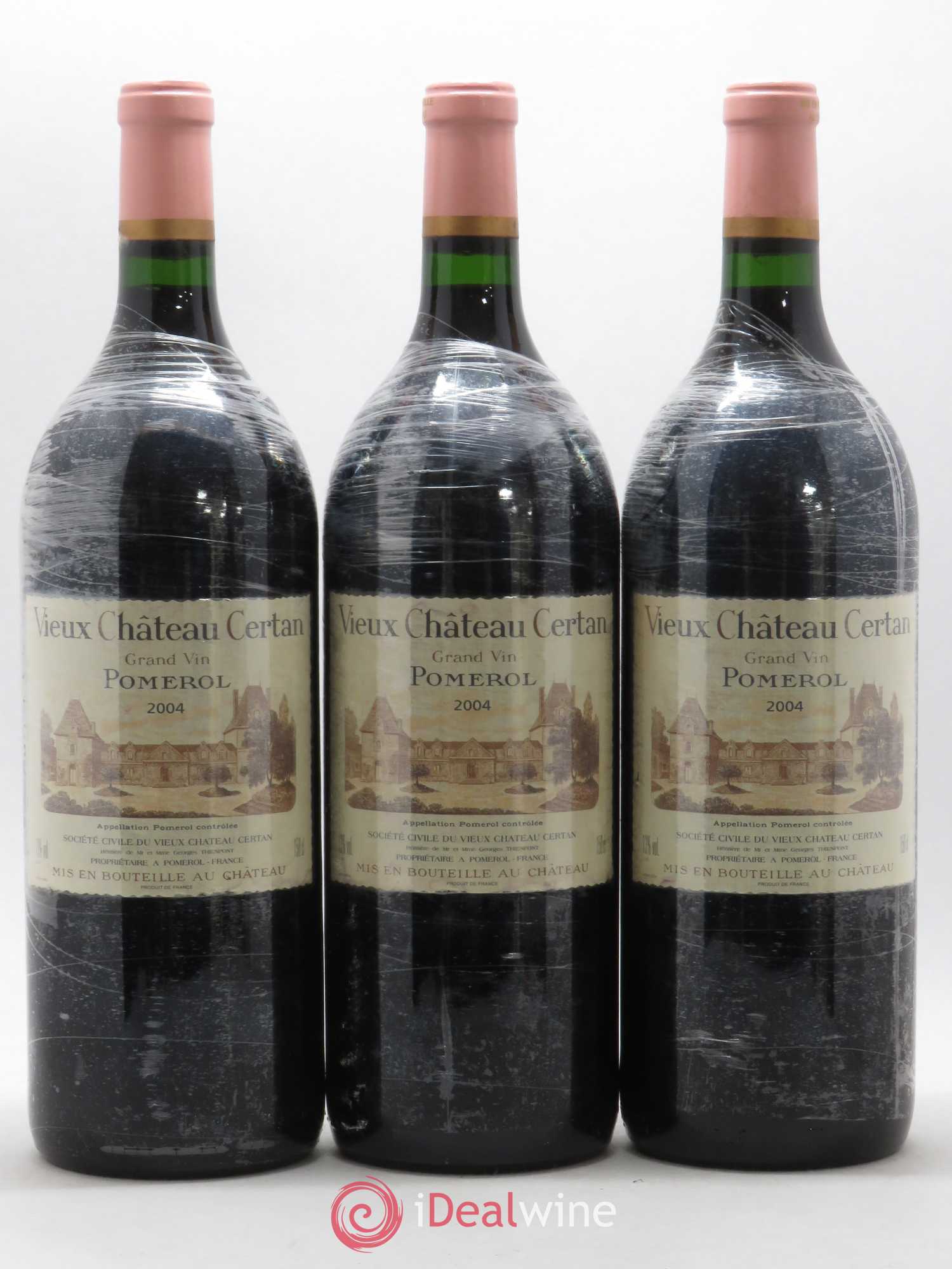 Vieux Château Certan 2004 - Lot de 3 magnums - 0
