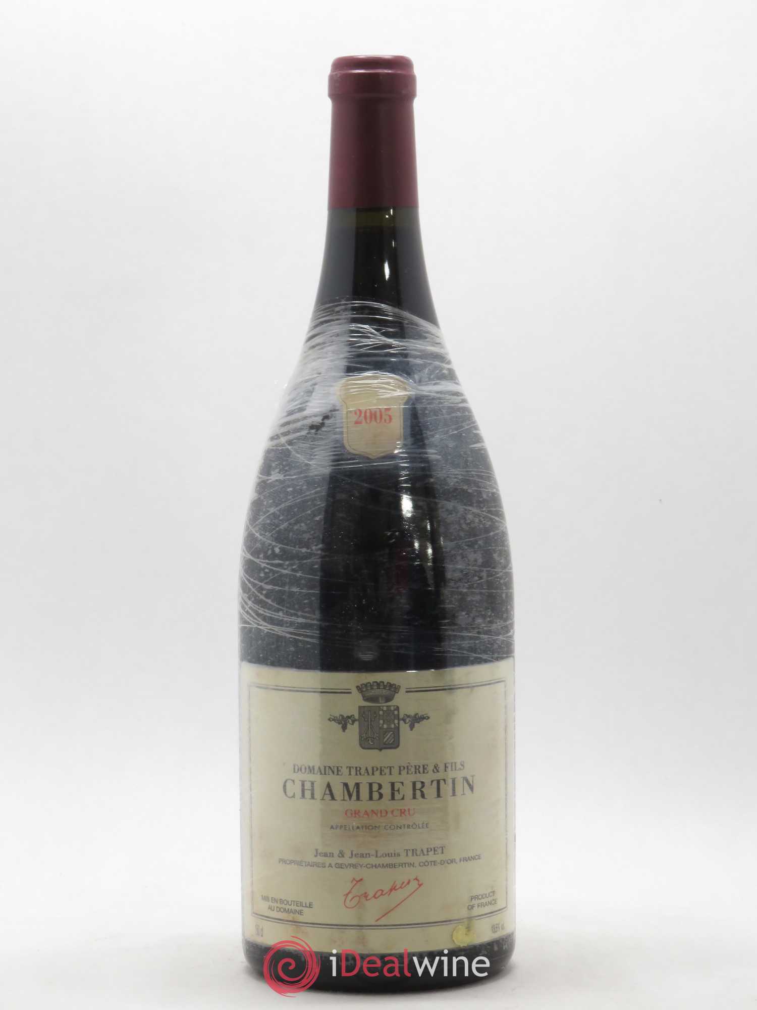 Chambertin Grand Cru Domaine Trapet 2005 - Lot de 1 magnum - 0