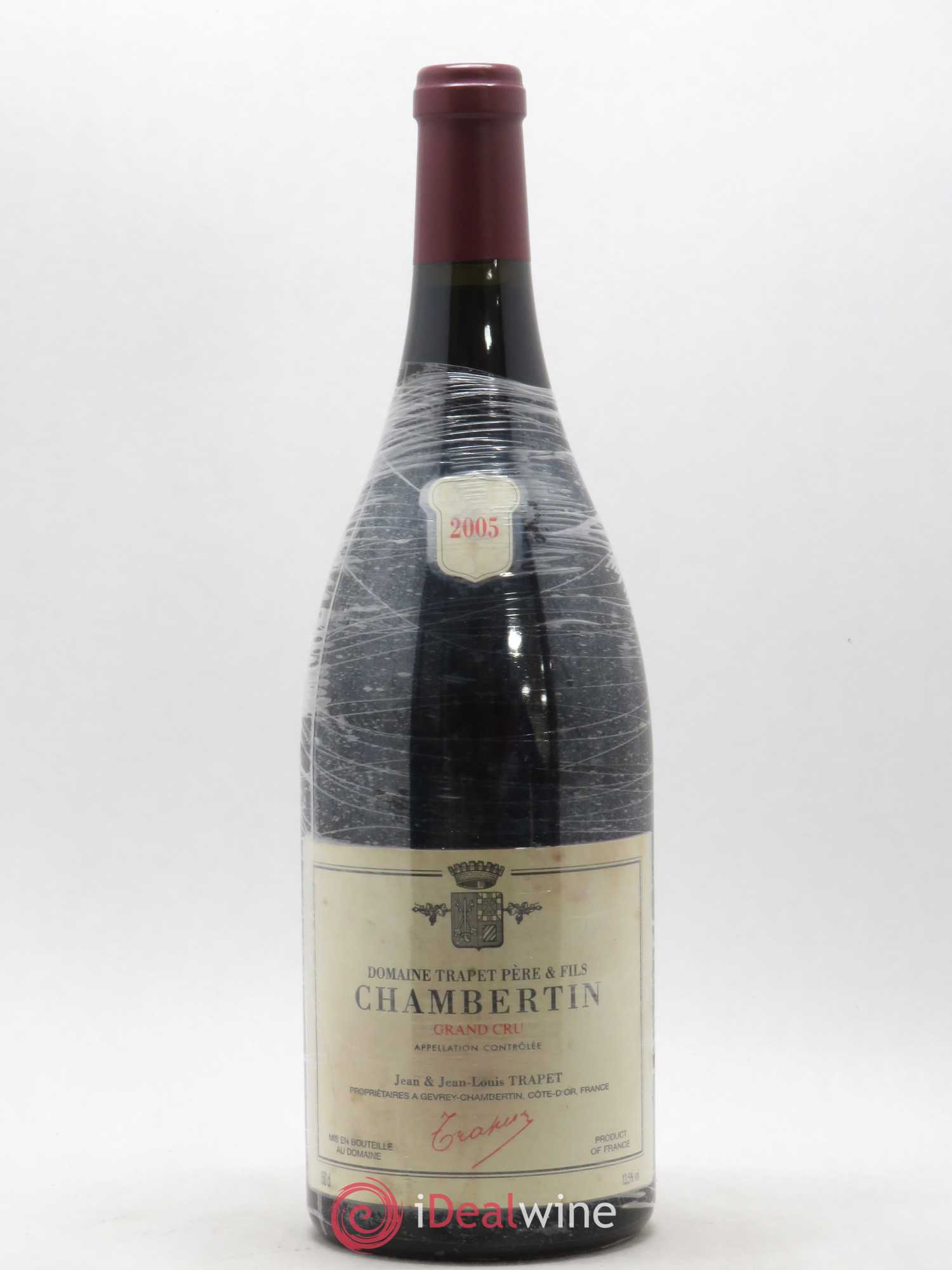 Chambertin Grand Cru Domaine Trapet 2005 - Lot de 1 magnum - 0