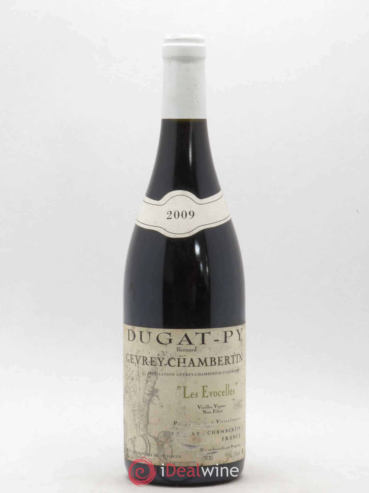 Gevrey-Chambertin Les Evocelles Vieilles Vignes Dugat-Py Vieilles vignes 2009 - Posten von 1 Flasche - 0