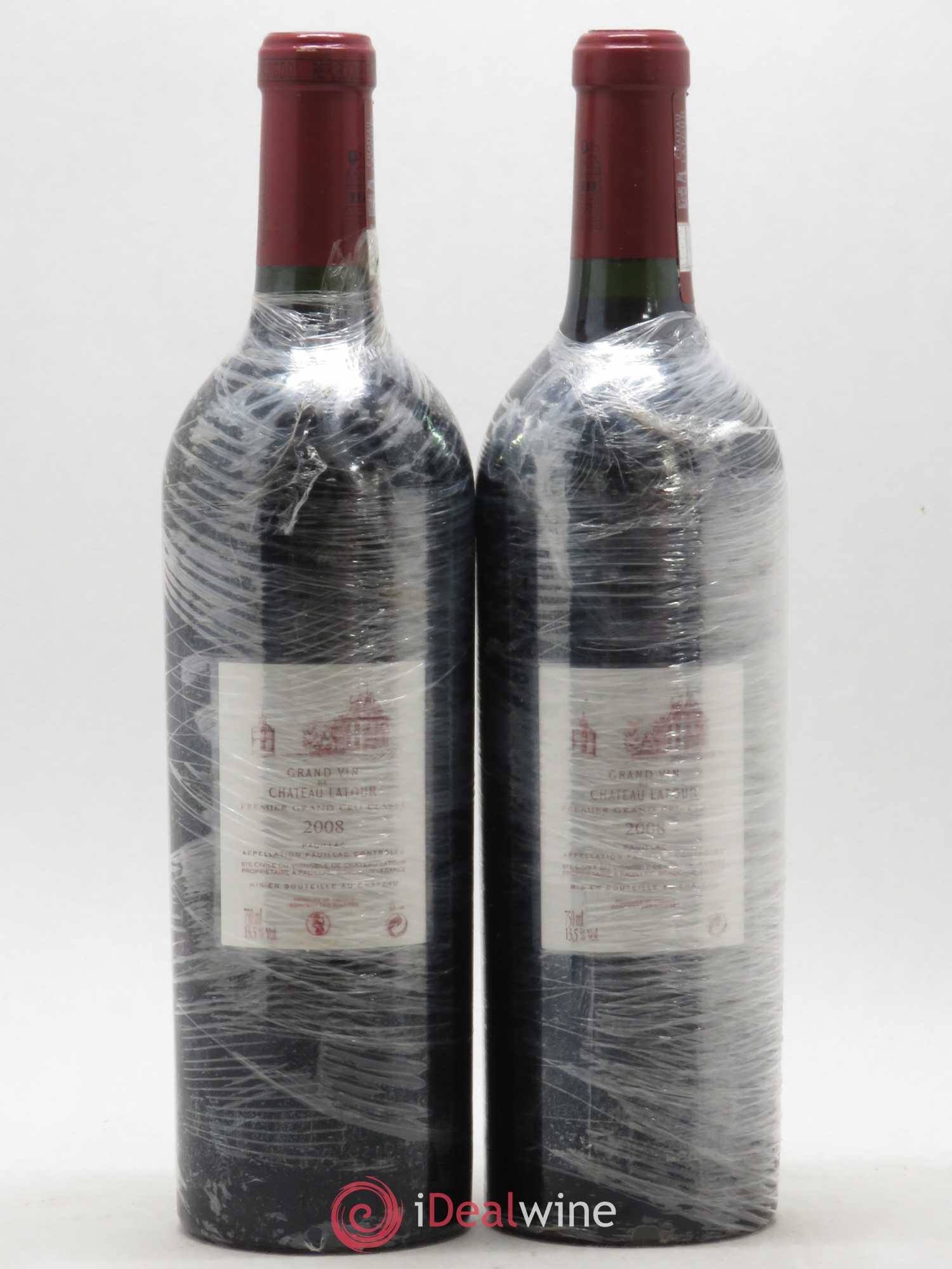 Château Latour 1er Grand Cru Classé 2008 - Lot de 2 bouteilles - 1