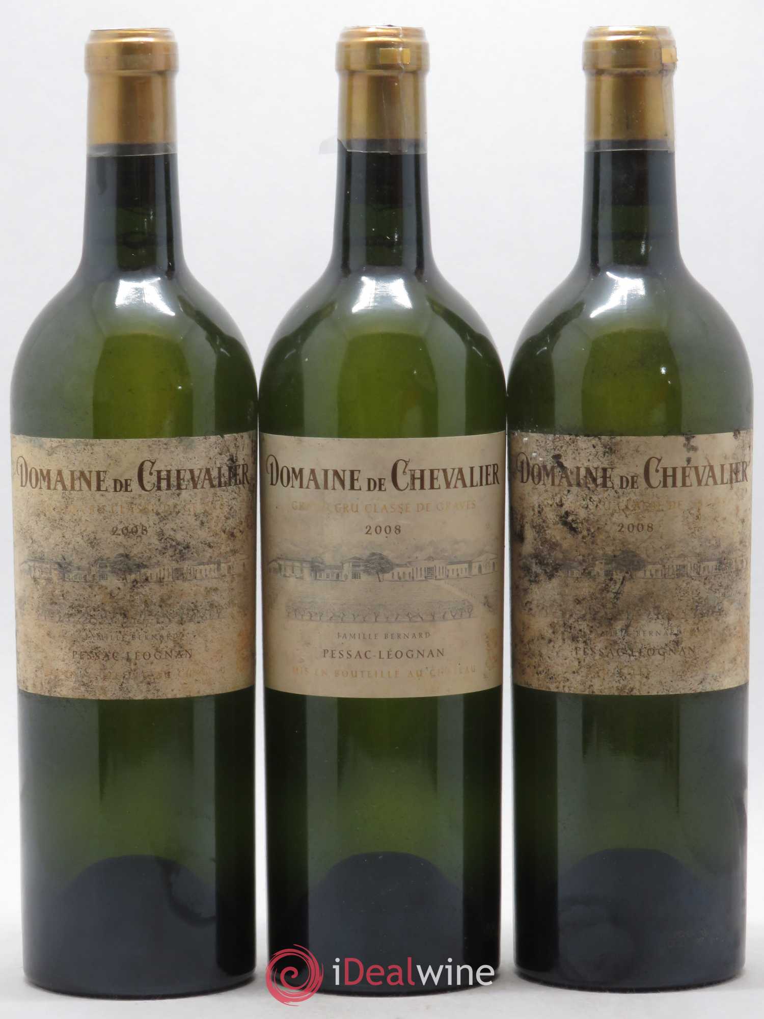 Domaine de Chevalier Cru Classé de Graves 2008 - Lot de 3 bouteilles - 0