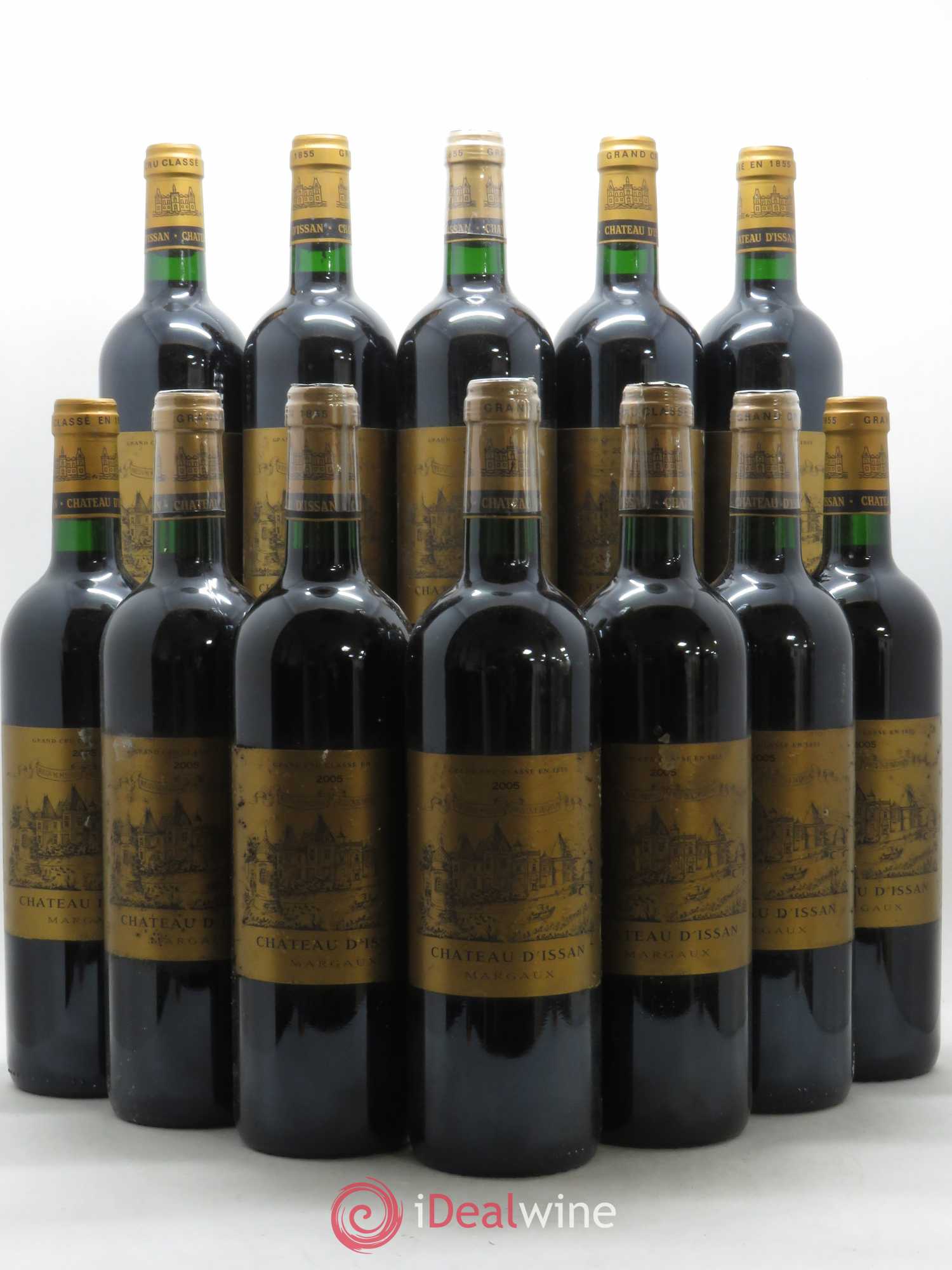 Château d'Issan 3ème Grand Cru Classé 2005 - Lot de 12 bouteilles - 0