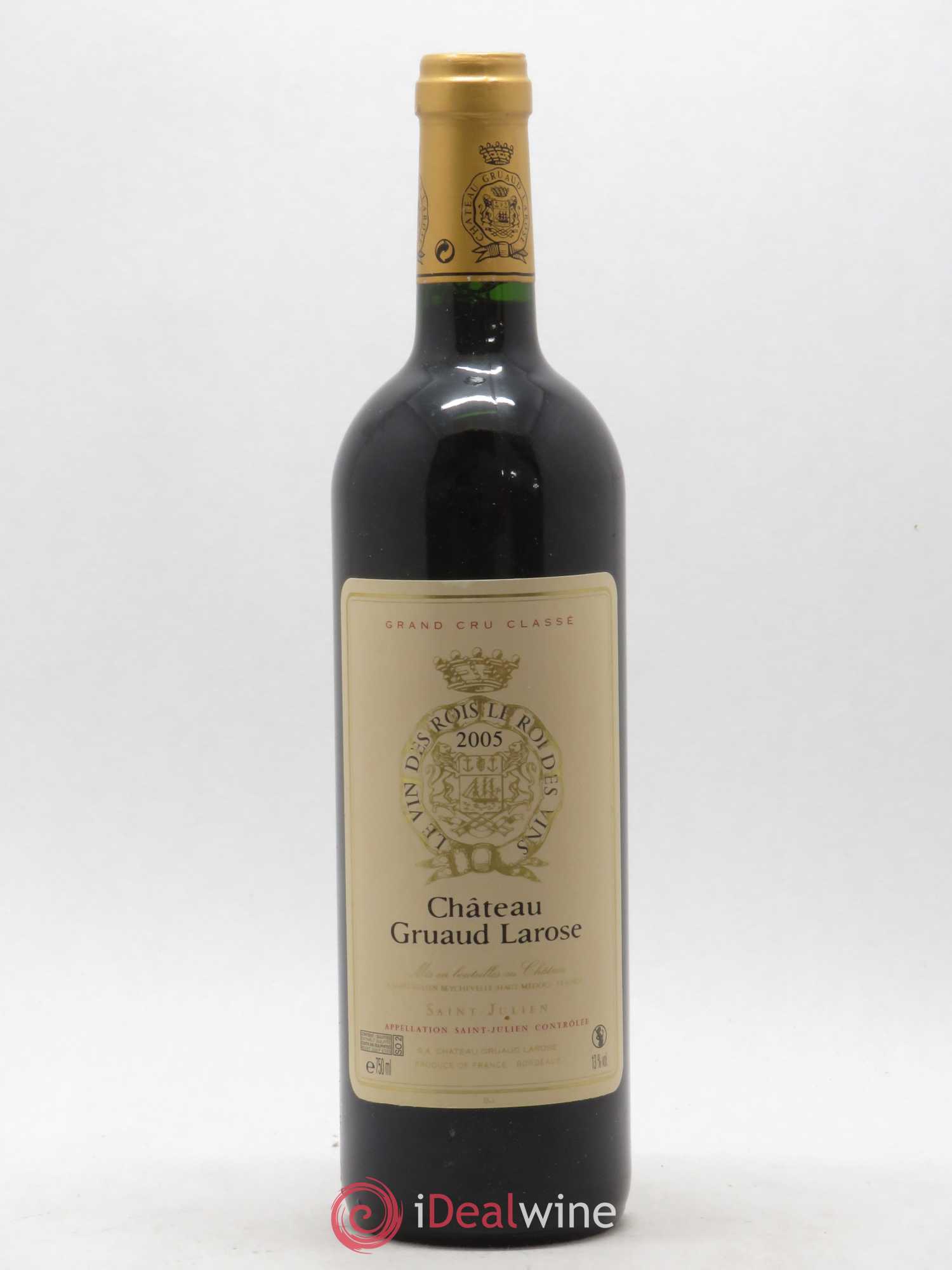 Château Gruaud Larose 2ème Grand Cru Classé 2005 - Lot de 1 bouteille - 0