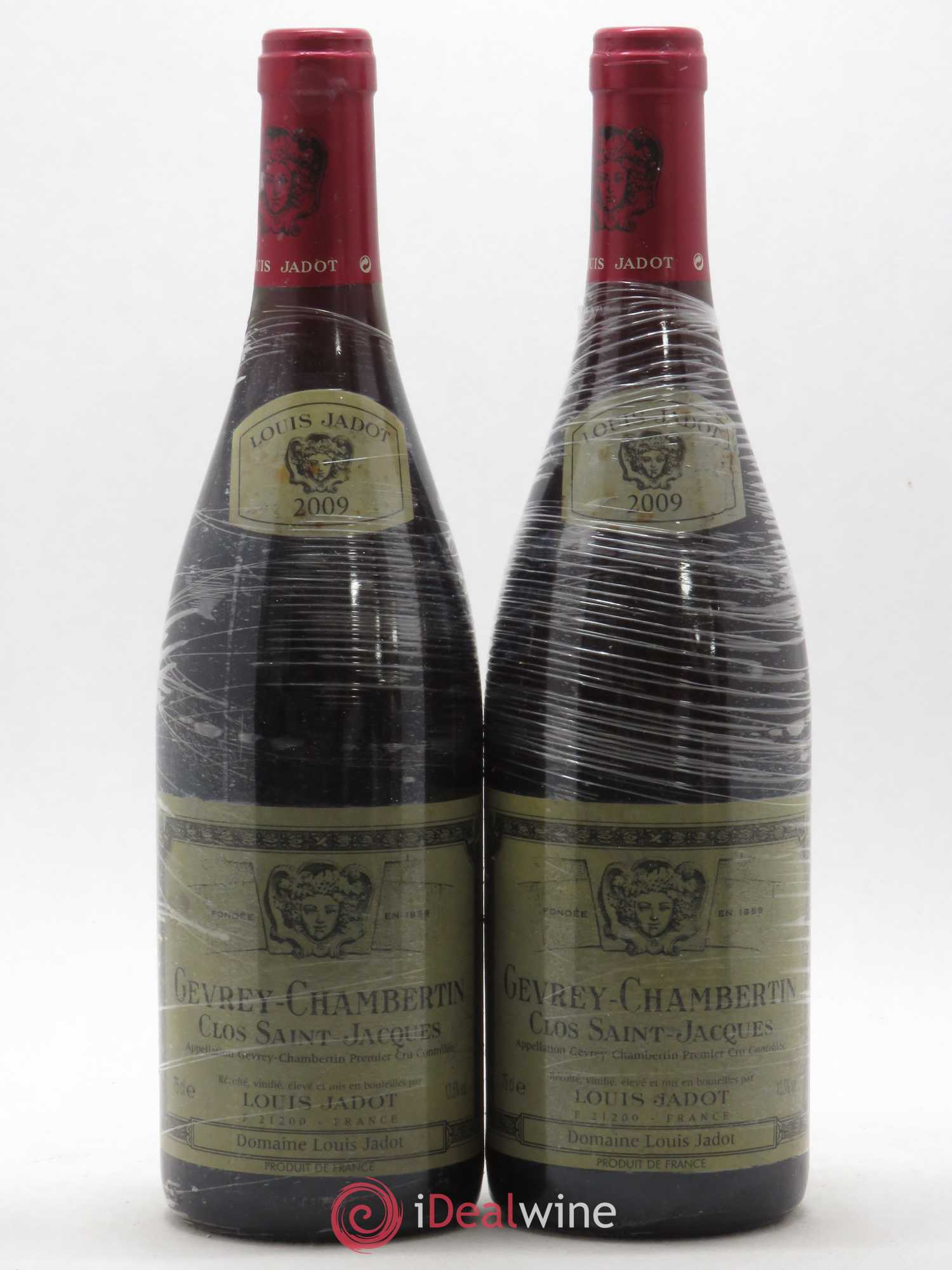 Gevrey-Chambertin 1er Cru Clos Saint Jacques Domaine Louis Jadot 2009 - Lot de 2 bouteilles - 0