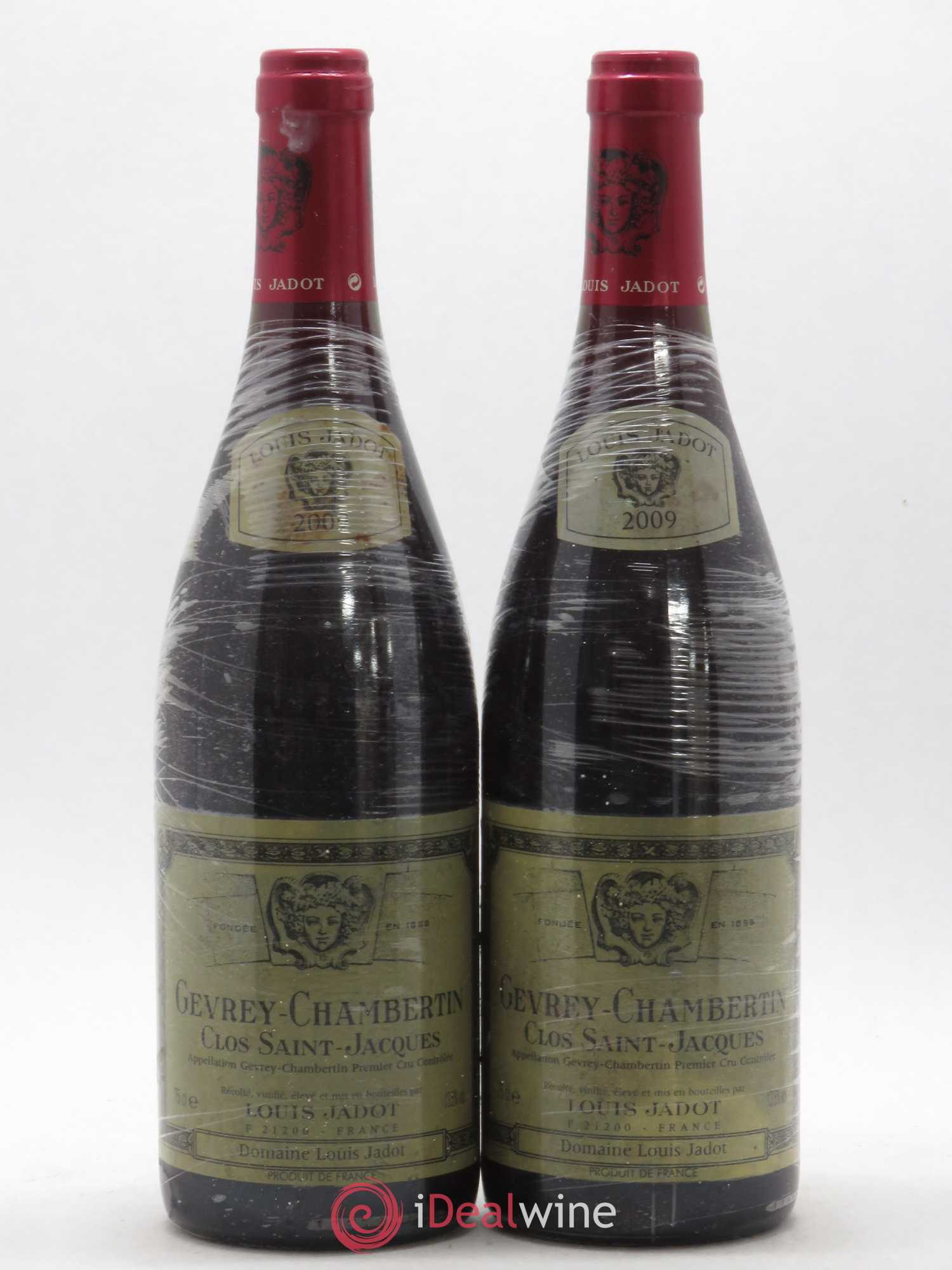 Gevrey-Chambertin 1er Cru Clos Saint Jacques Domaine Louis Jadot 2009 - Lot de 2 bouteilles - 0