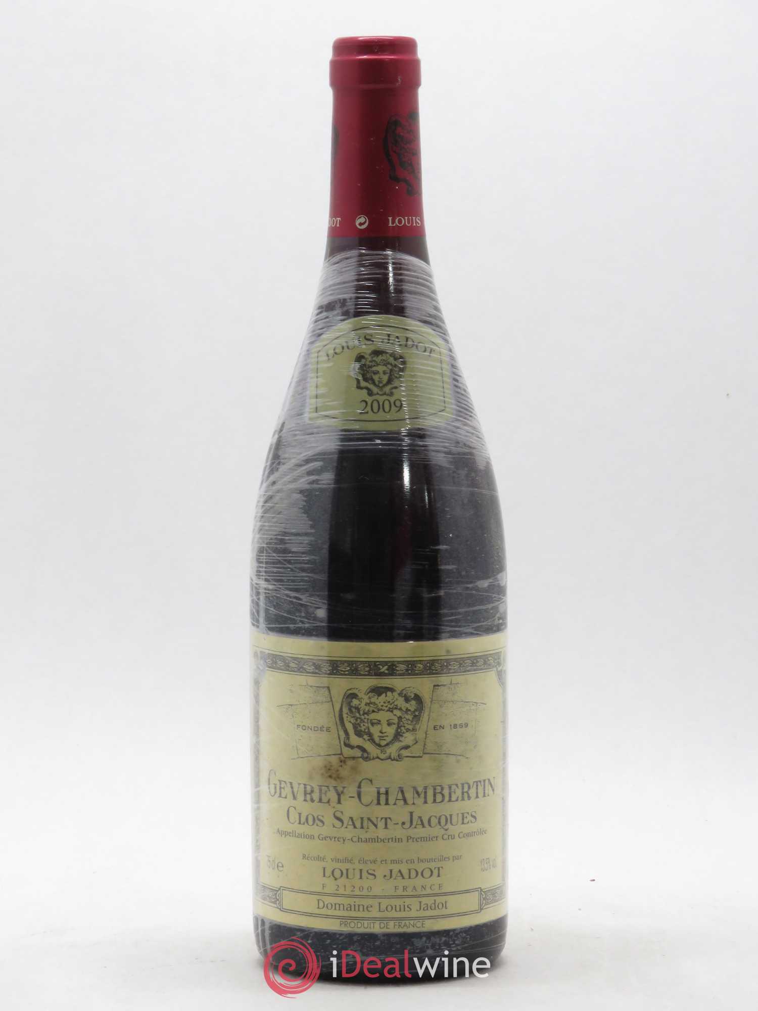 Gevrey-Chambertin 1er Cru Clos Saint Jacques Domaine Louis Jadot 2009 - Lot de 1 bouteille - 0