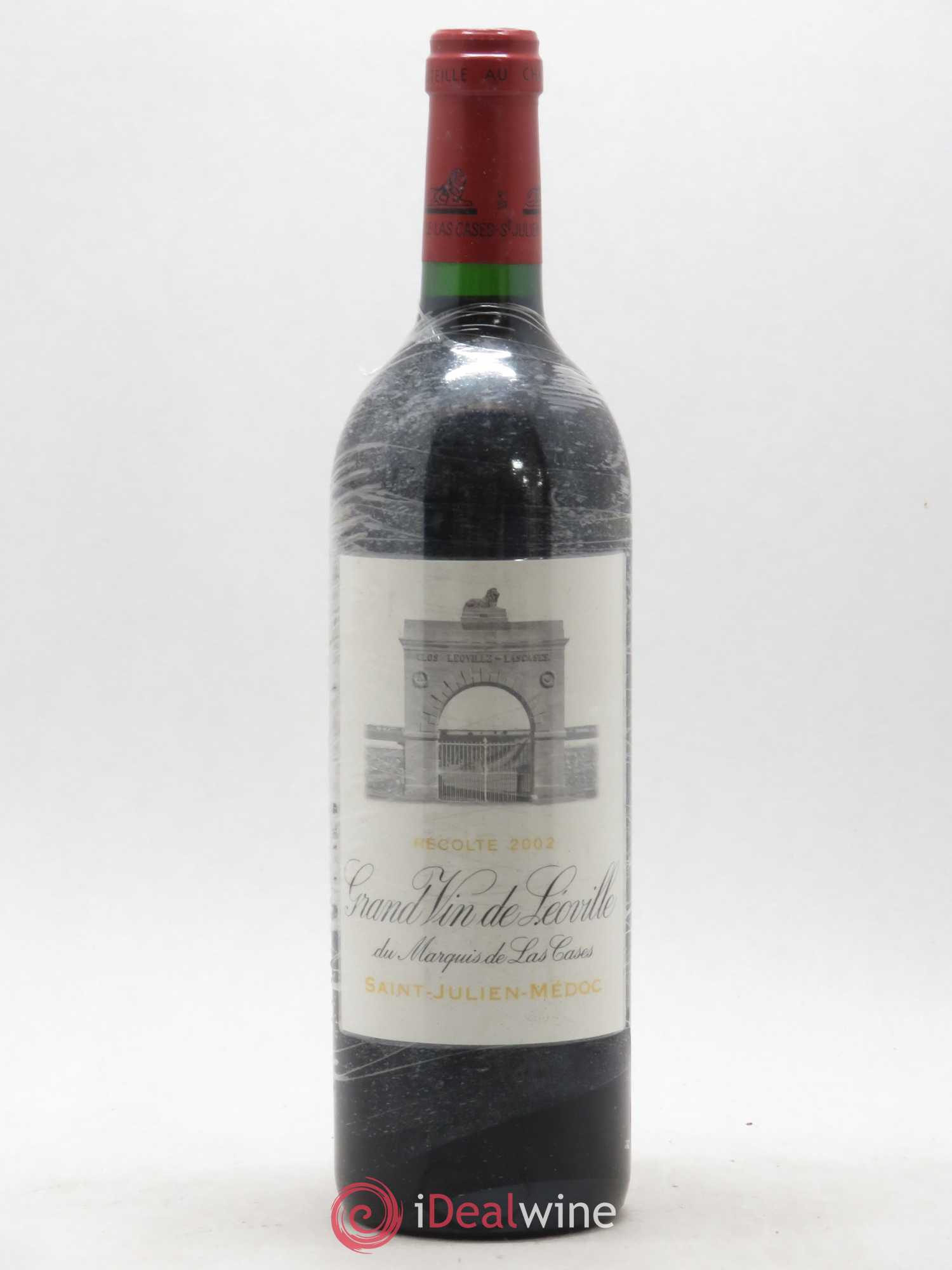 Château Léoville Las Cases 2ème Grand Cru Classé 2002 - Lot de 1 bouteille - 0