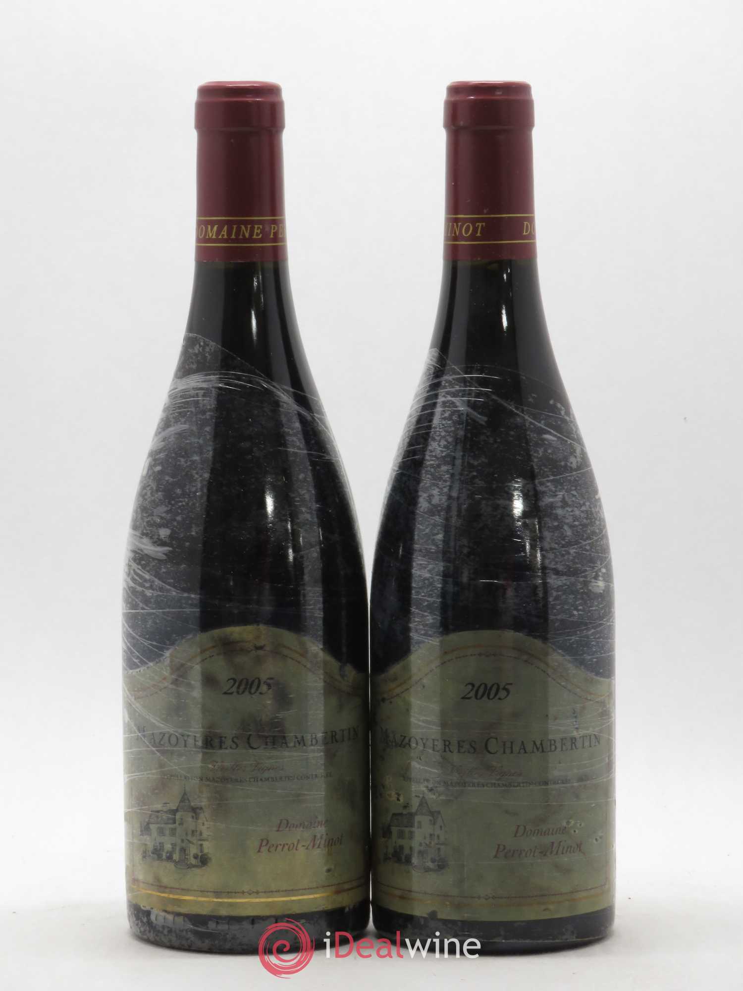 Mazoyères-Chambertin Grand Cru Vieilles Vignes Perrot-Minot 2005 - Lot de 2 bouteilles - 0